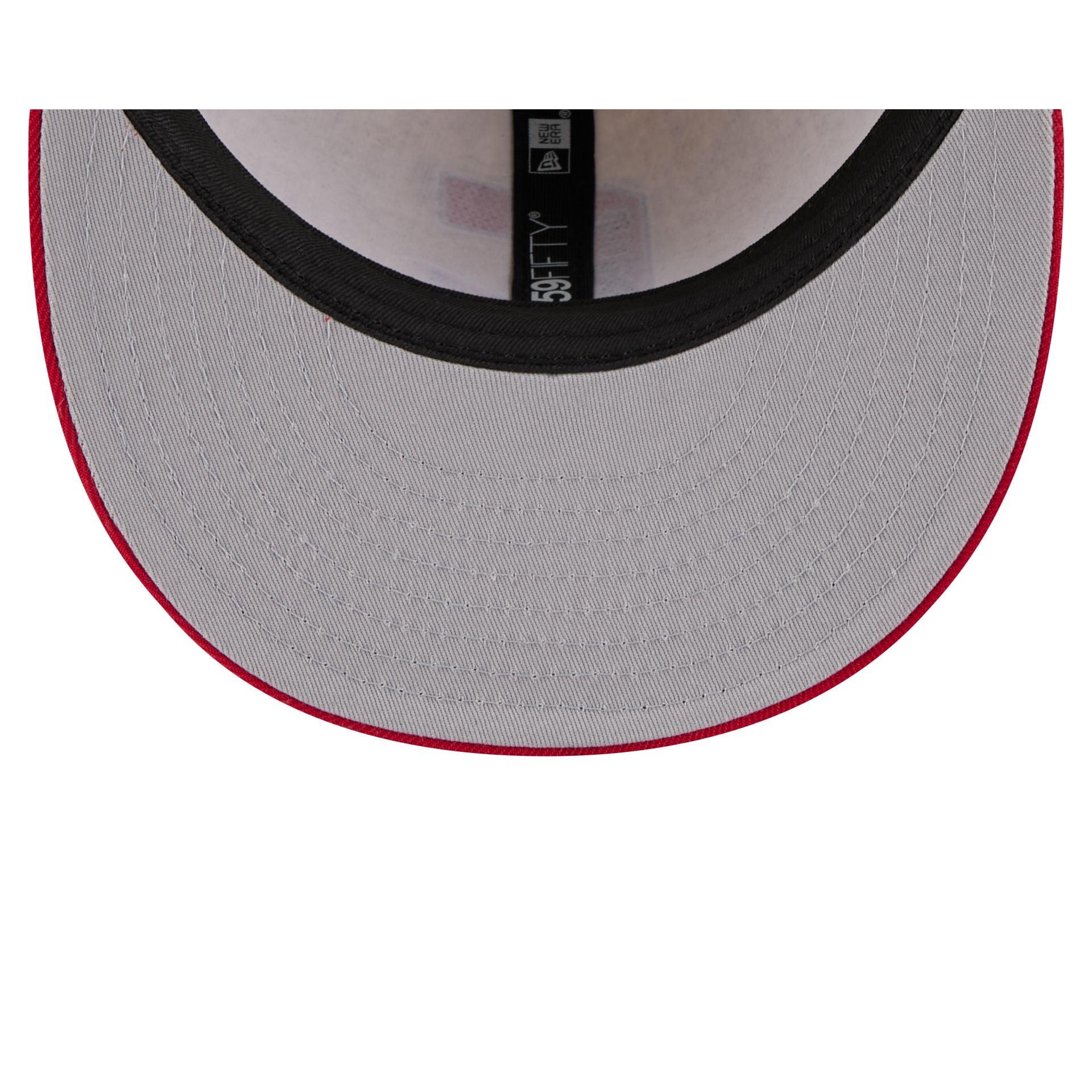 Cleveland Guardians Wool Letterman Retro Crown 59FIFTY Fitted Hat Male Product Image