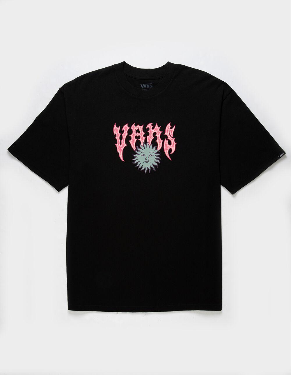 VANS Sunface Mens Tee - BLACK Product Image