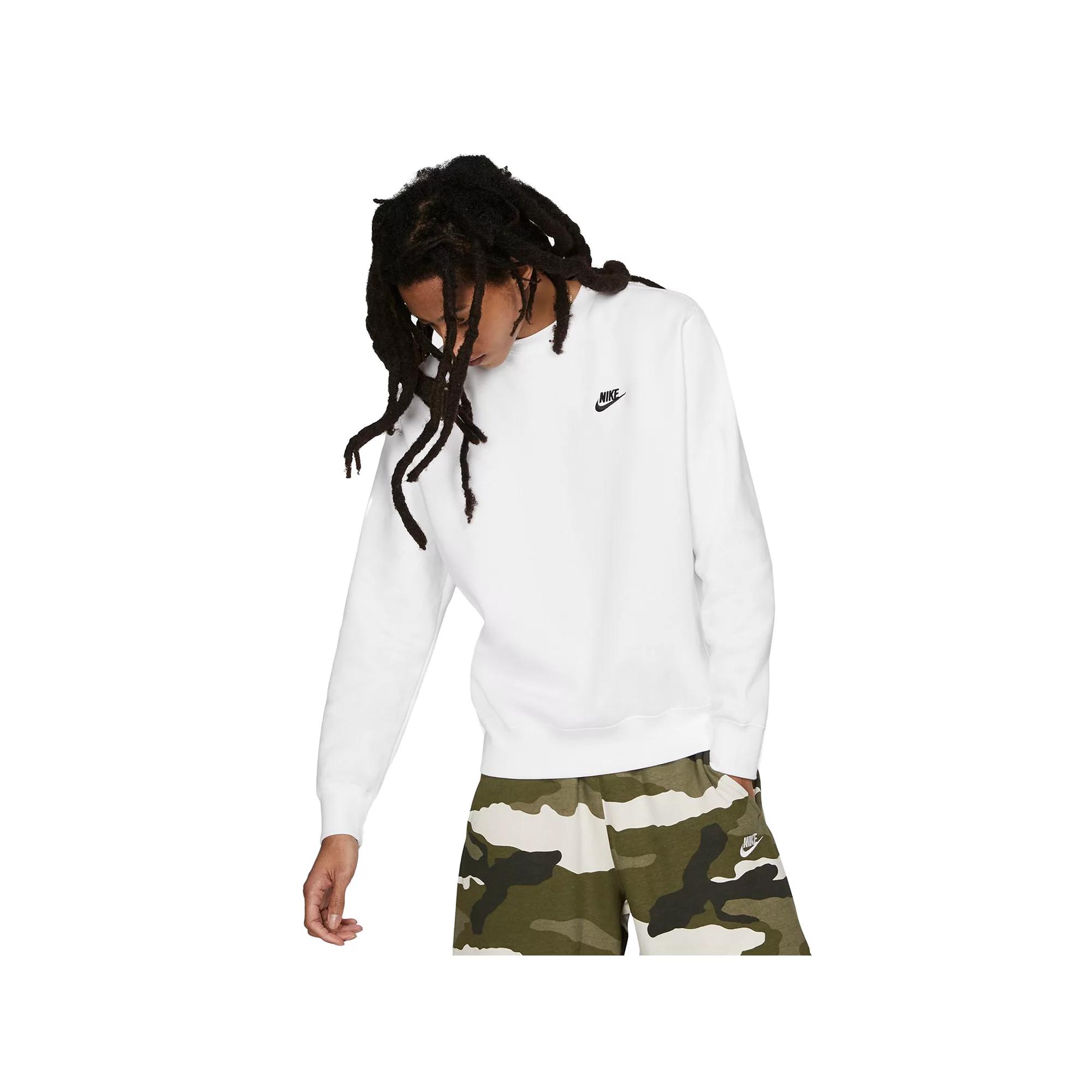 Mens Nike Sportswear Club Fleece Crew | BV2662-010 Product Image