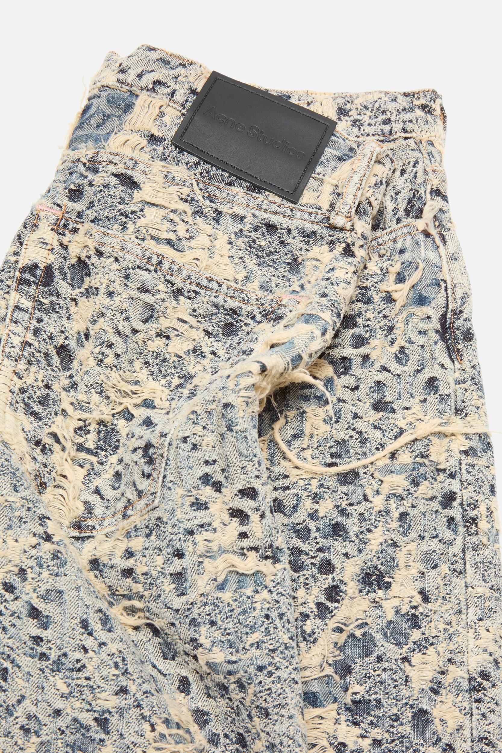 Loose fit jeans - 1981 Distressed Monogram Product Image