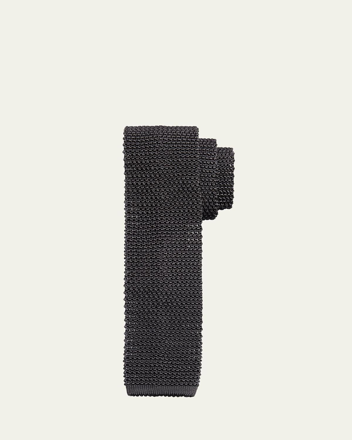 Mens Silk Knit Tie Product Image