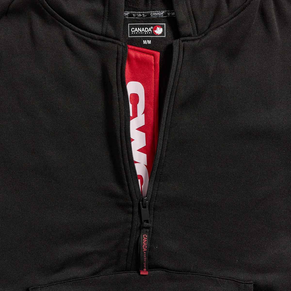 Canada Weather Gear Men's 1/2 Zip Hoodie Male Product Image