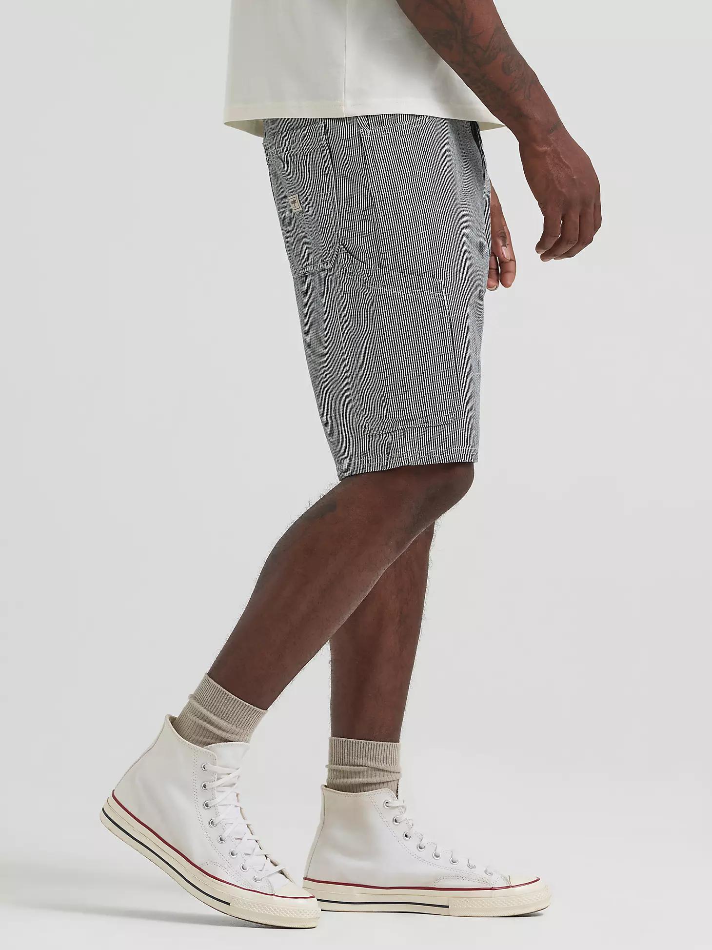Men's Railroad Stripe Carpenter Short in Railroad Stripe Product Image