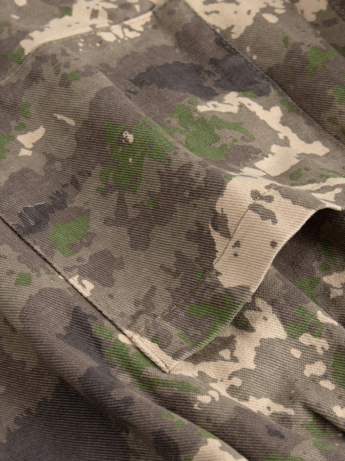 Aelfric Eden Multi-Pocket Camo Shorts Product Image