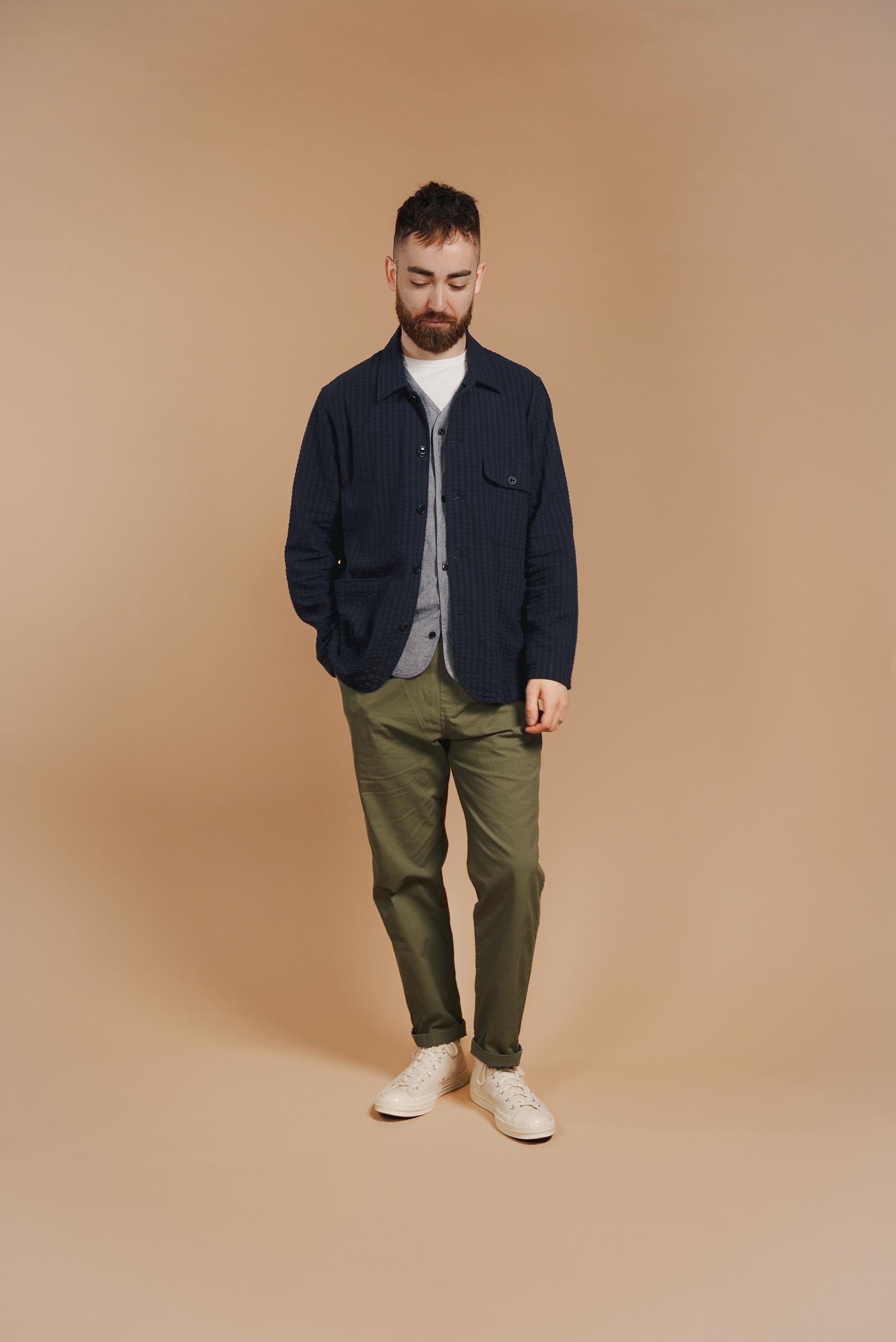 Archive Seersucker Scrib Overshirt Product Image