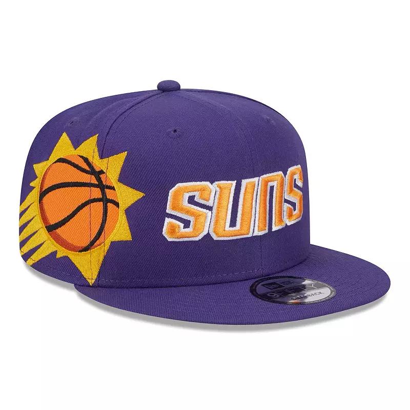 Men's New Era Purple Phoenix Suns Side Logo 9FIFTY Snapback Hat, Phx Purple Product Image