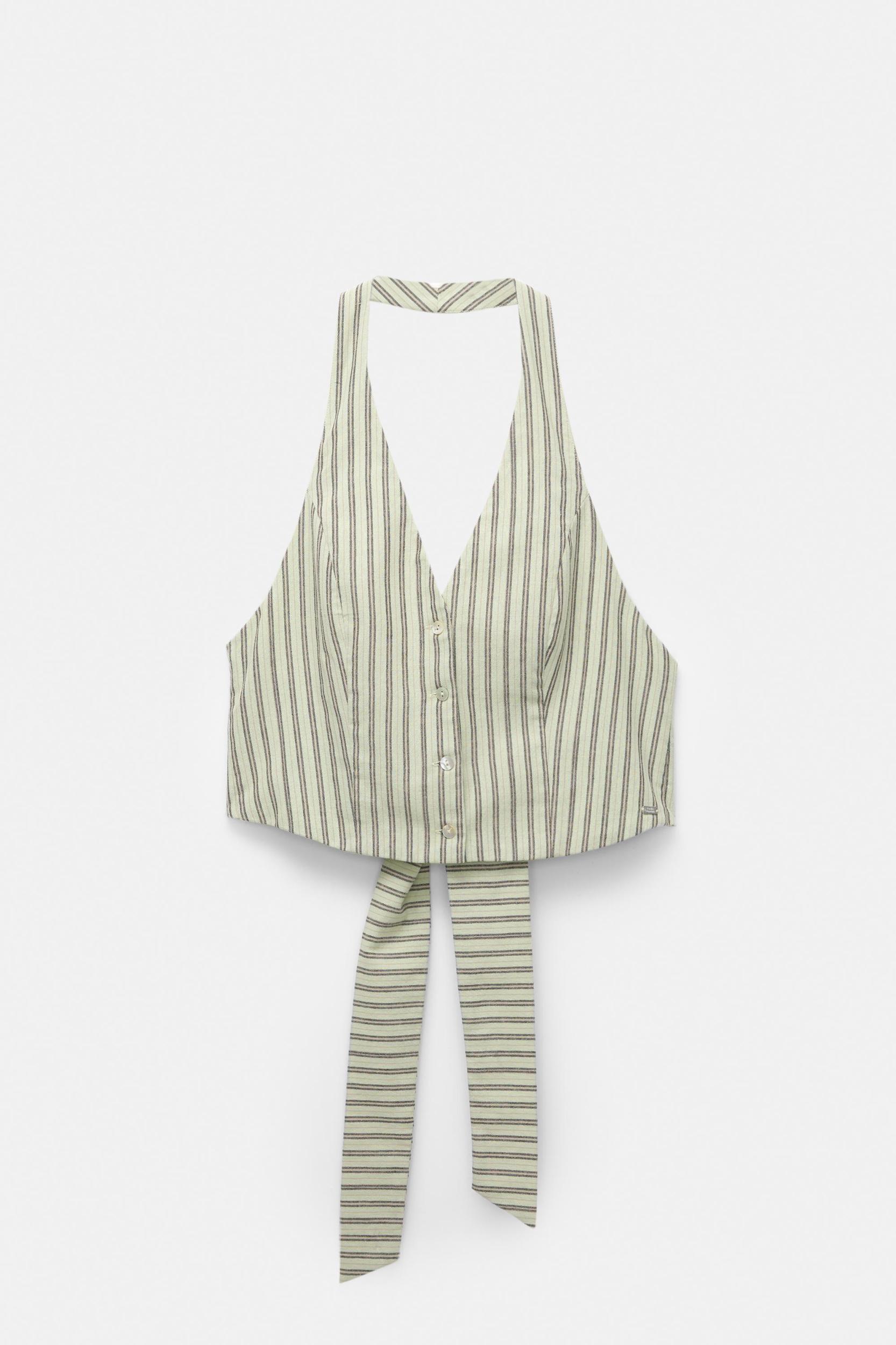 Striped rustic top Product Image