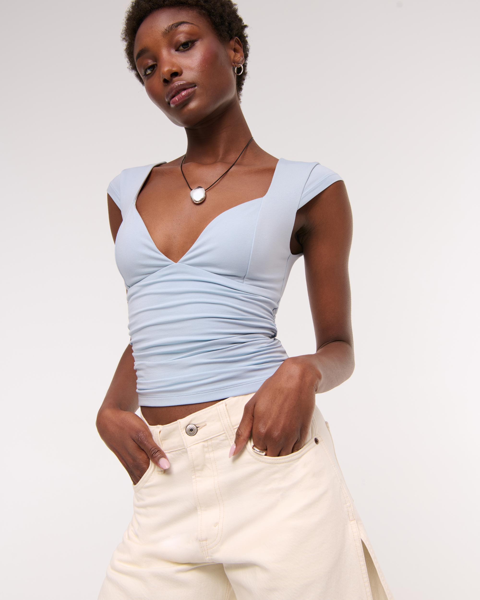 The A&F Zoe Bra-Free Top Product Image