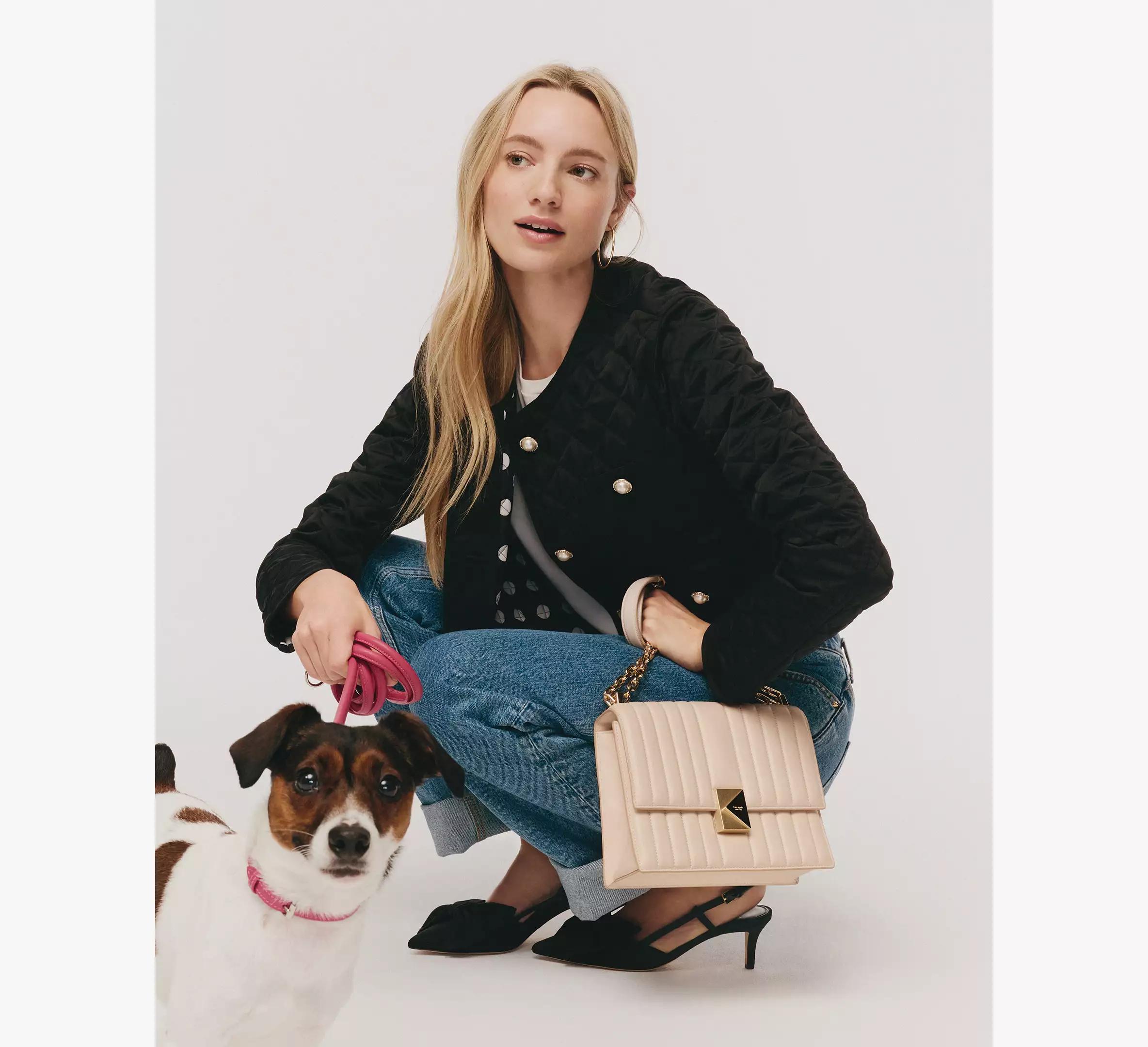 Deco Quilted Chain Shoulder Bag Product Image