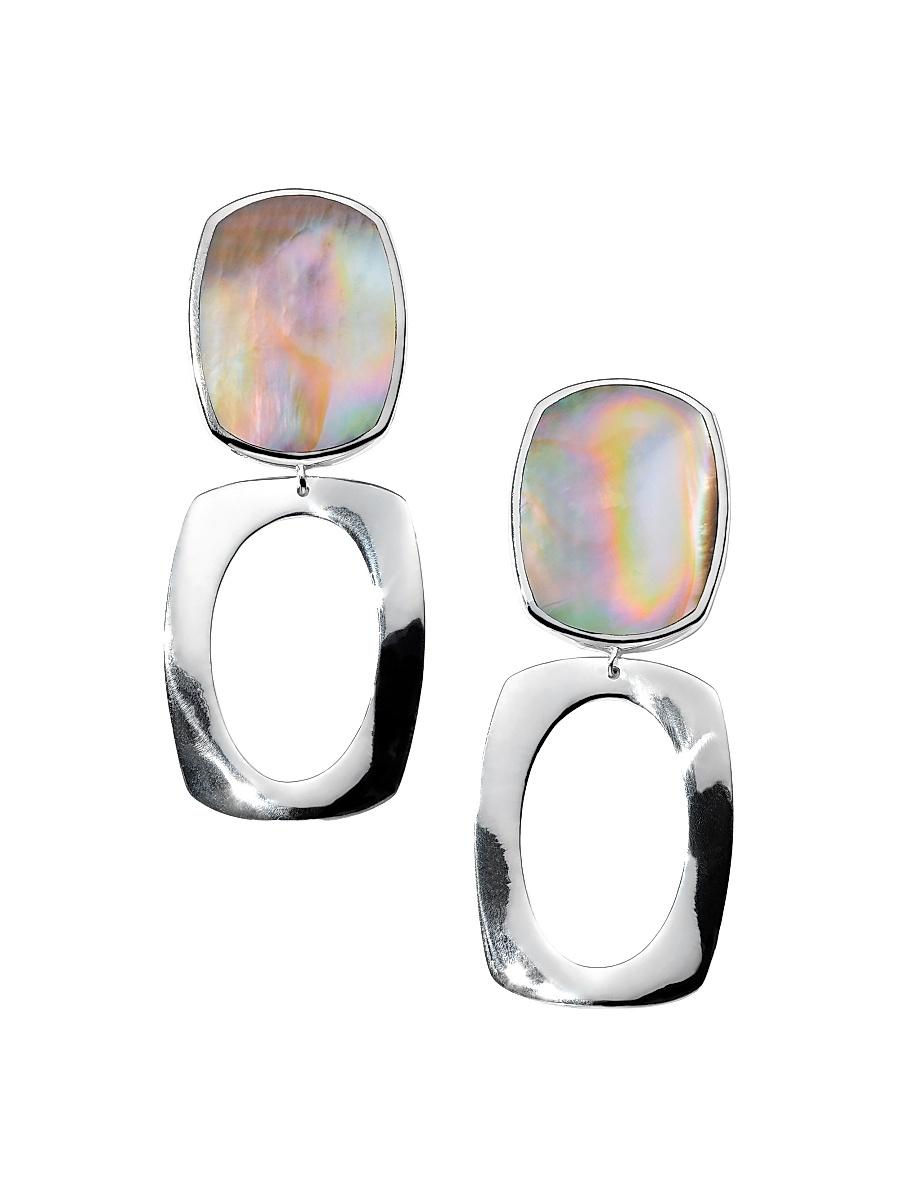 Womens Rock Candy Sterling Silver & Multi-Stone Drop Earrings Product Image