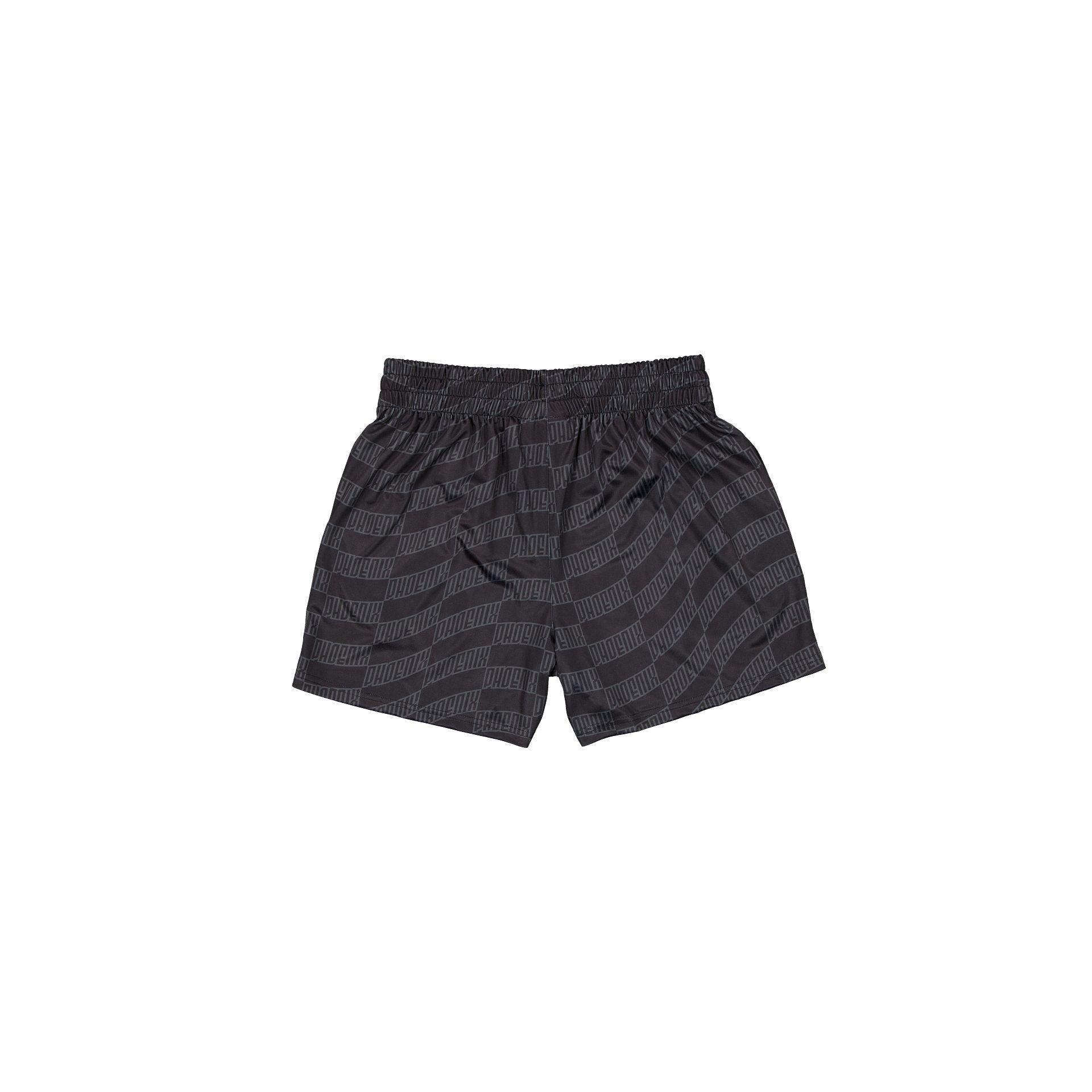 Phoenix Suns Black All-Over-Print Shorts Male Product Image