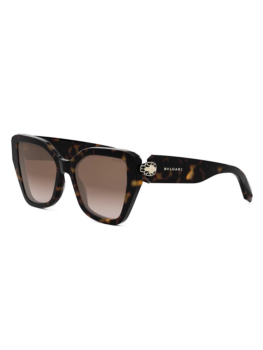 Womens Serpenti 53MM Butterfly Sunglasses Product Image