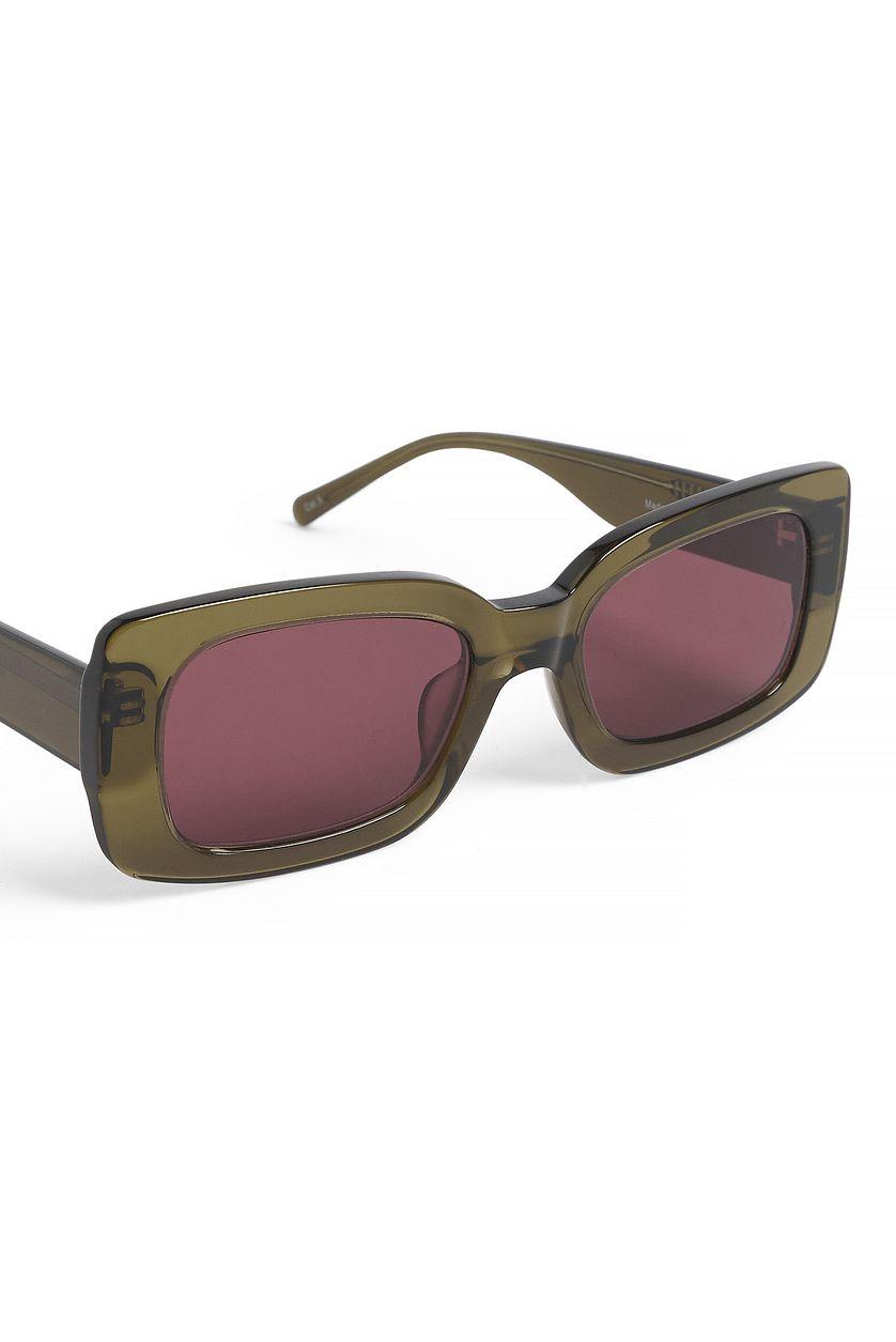 Rectangular Acetate Sunglasses Product Image