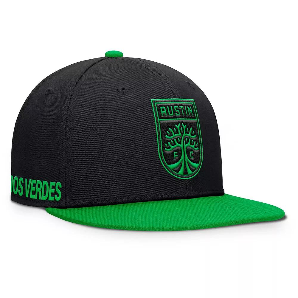 Men's Fanatics Black Austin FC Sitter Snapback Hat, Afc Black Product Image
