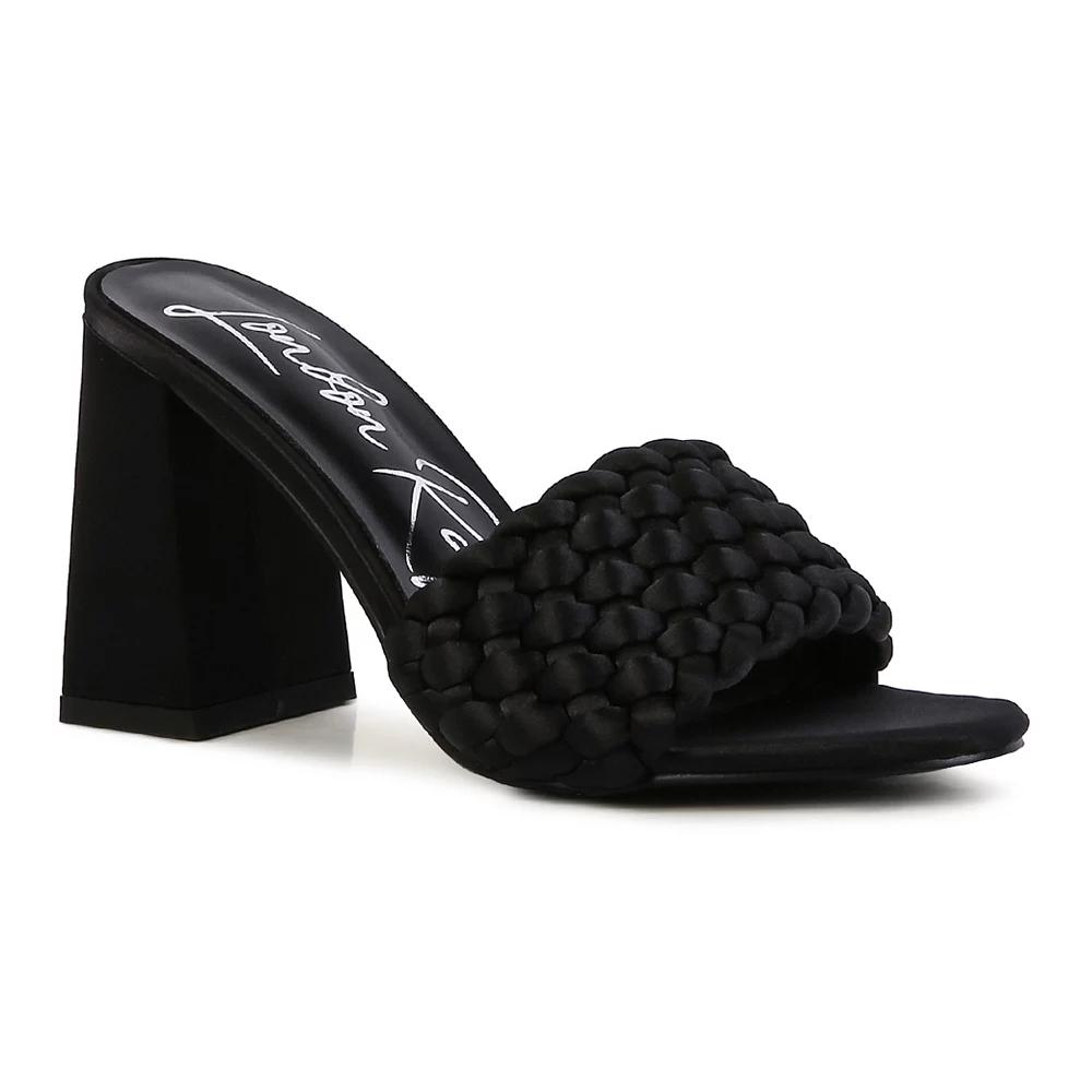 London Rag Lust Look Women's Block Heel Sandals,  Product Image