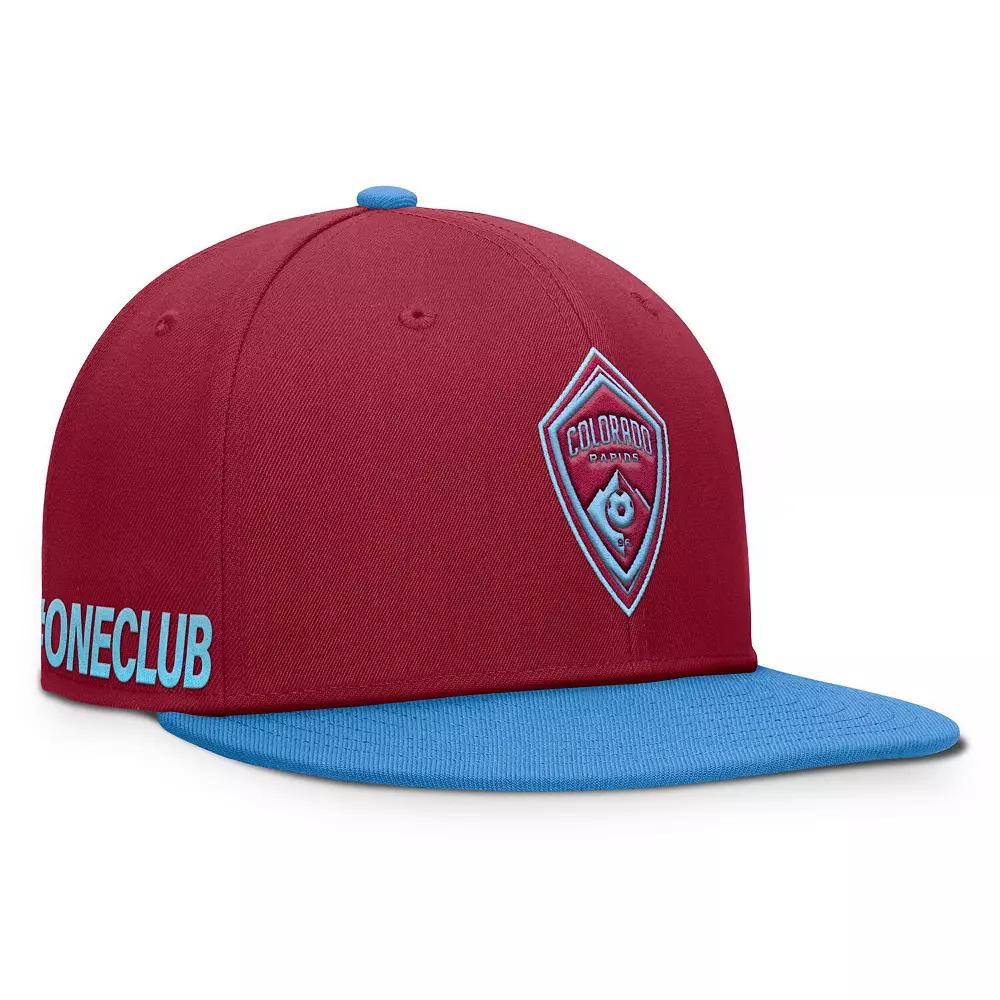 Mens Fanatics Burgundy Colorado Rapids Sitter Snapback Hat Product Image