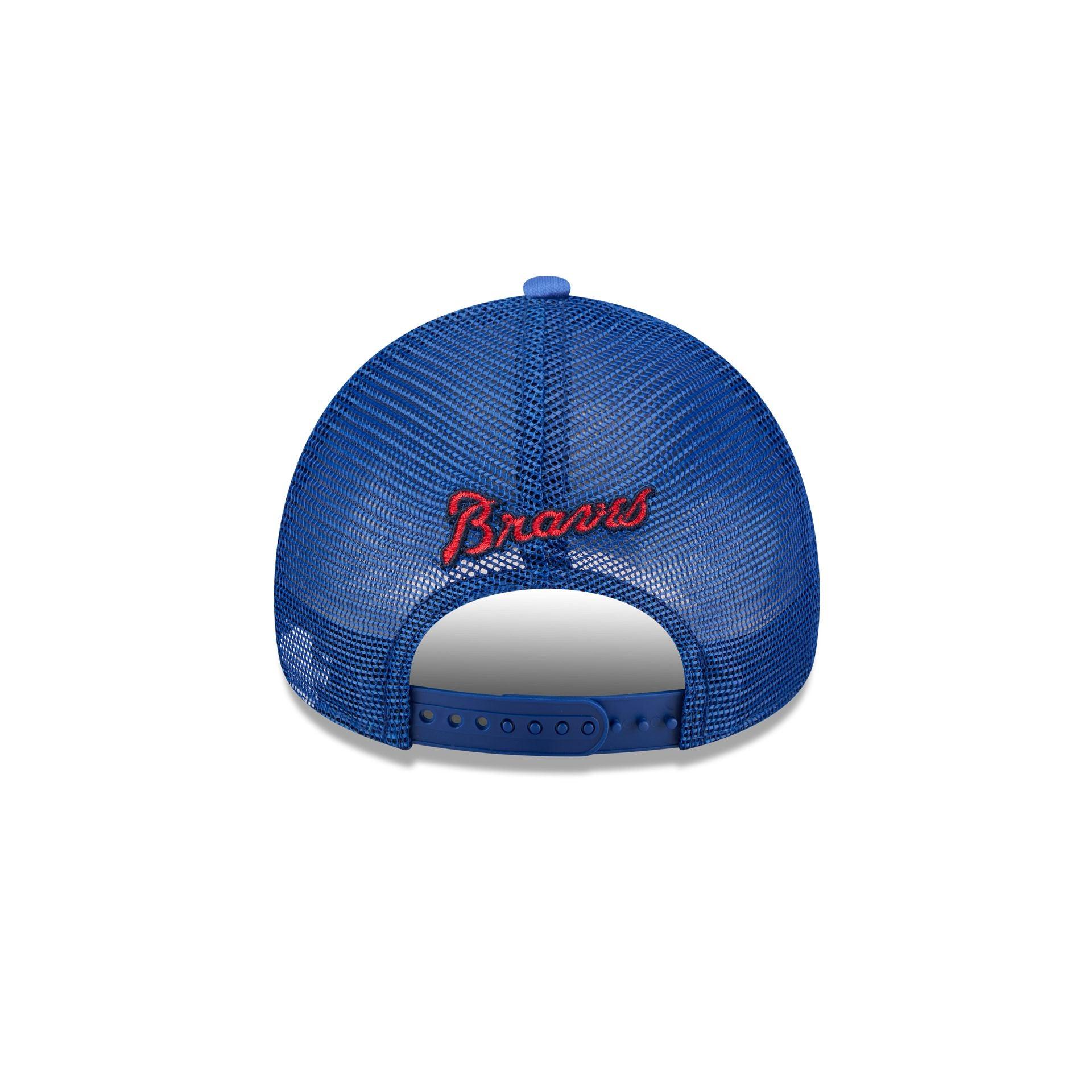 Atlanta Braves State Flower 9FORTY A-Frame Trucker Hat Male Product Image