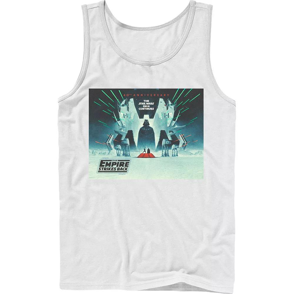 Men's Star Wars: The Empire Strikes Back 40th Anniversary Poster Tank Top,  Product Image