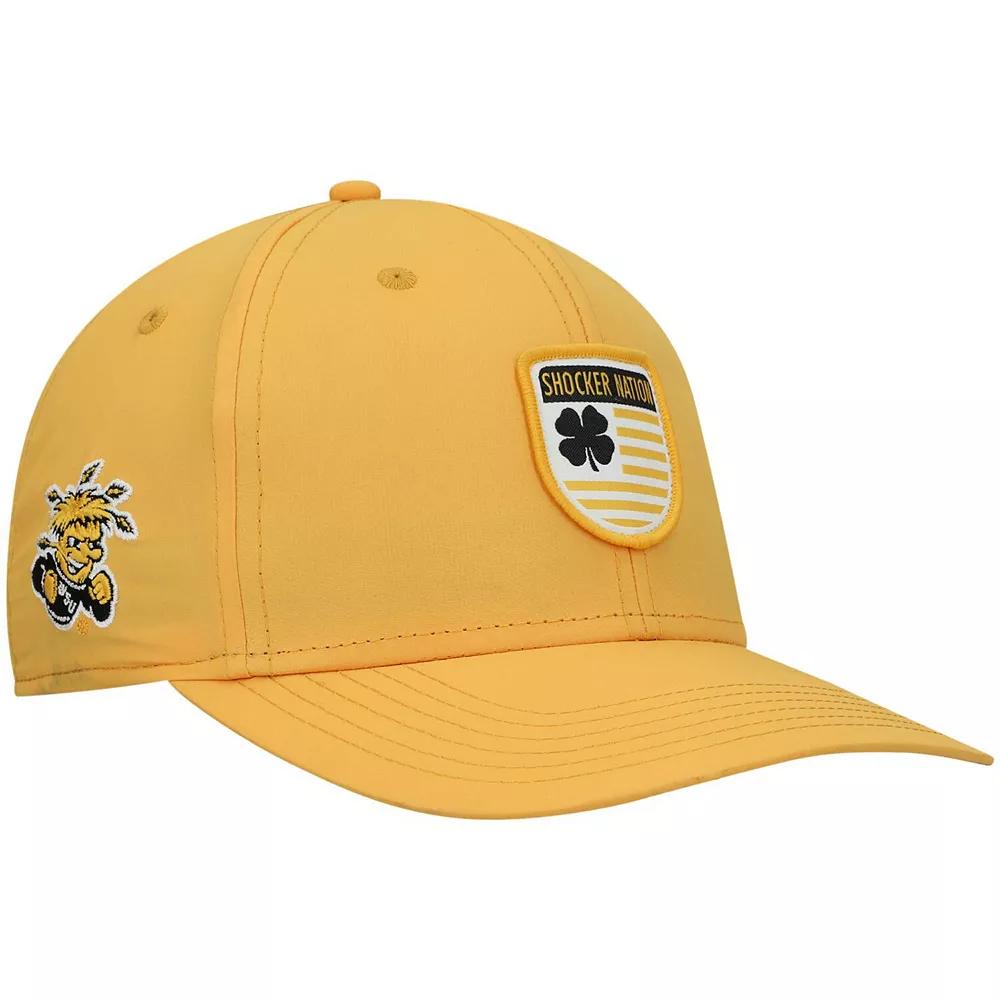 Men's Yellow Wichita State Shockers Nation Shield Snapback Hat, Wst Yellow Product Image