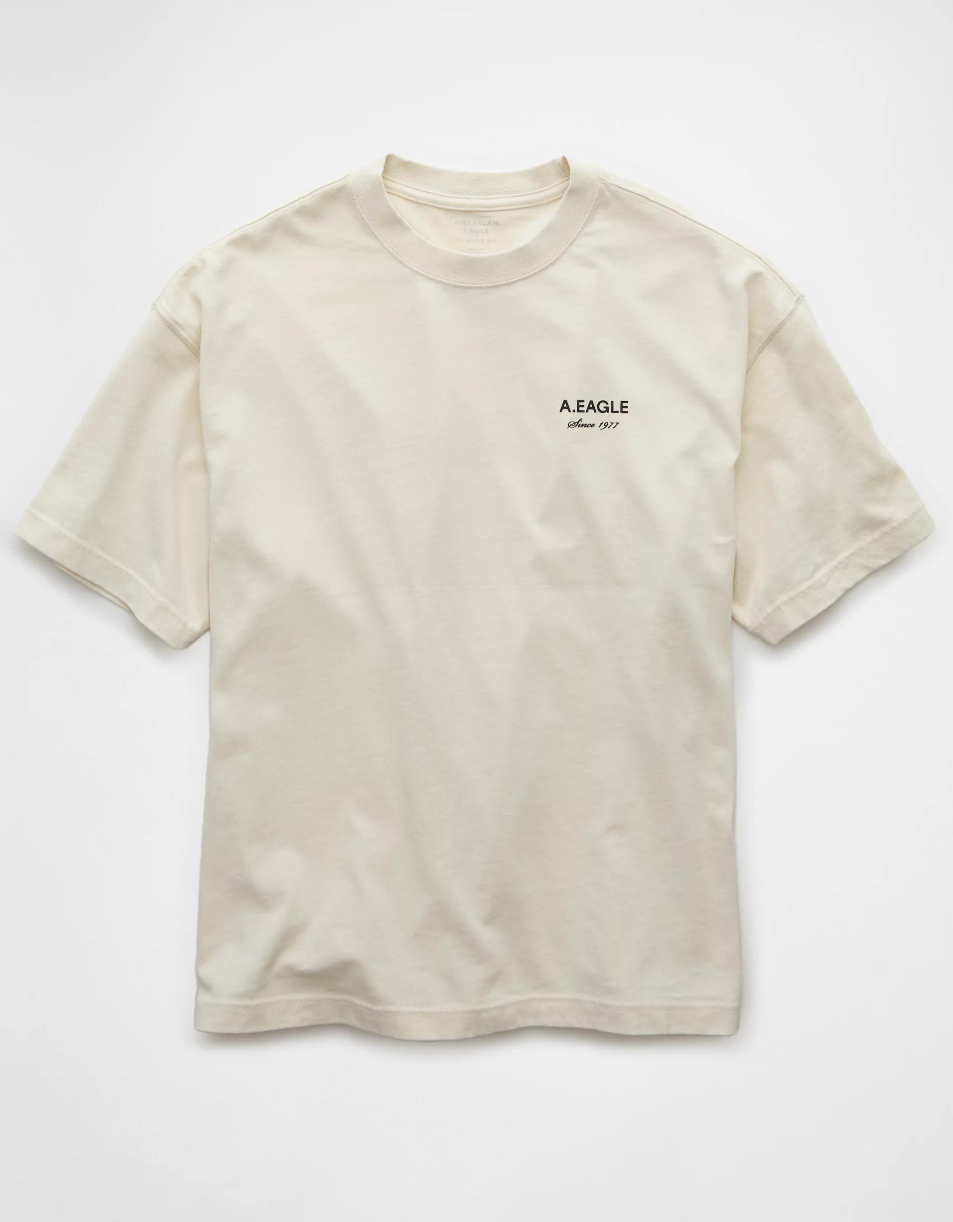 AE Boxy Logo Graphic T-Shirt Product Image