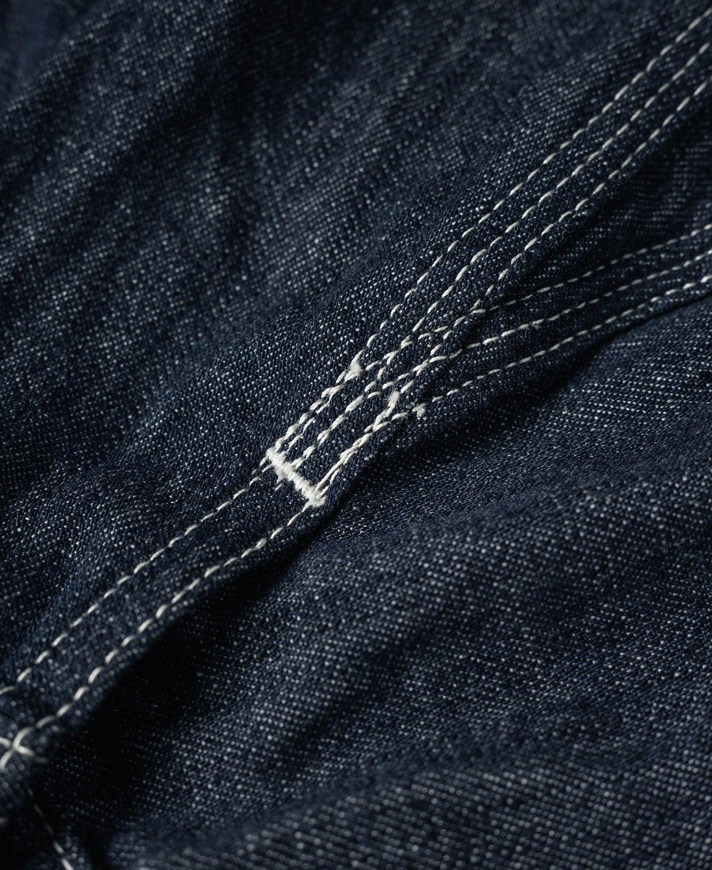 1960s Zip Up Denim Work Jacket Product Image