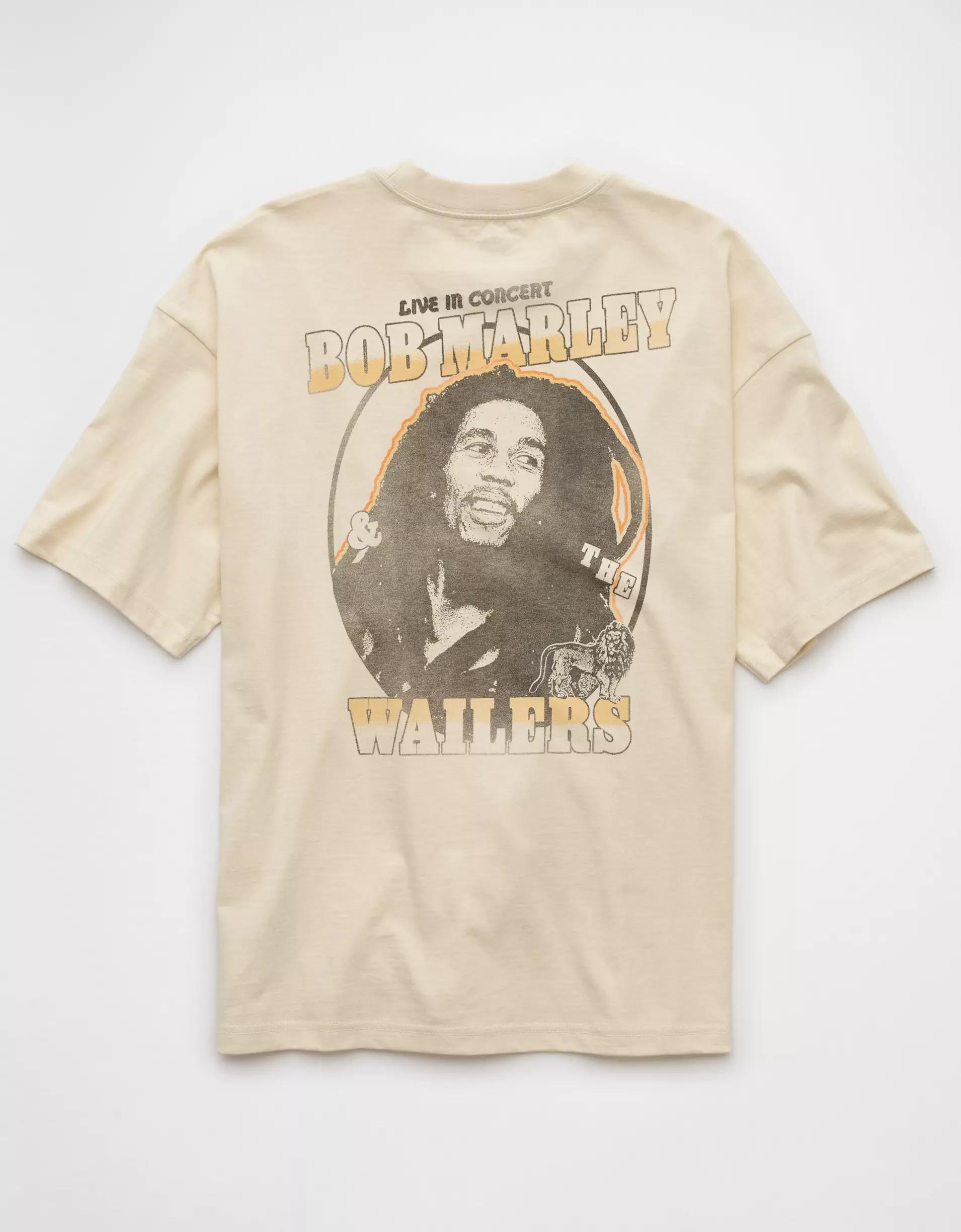AE Boxy Bob Marley Graphic T-Shirt Product Image