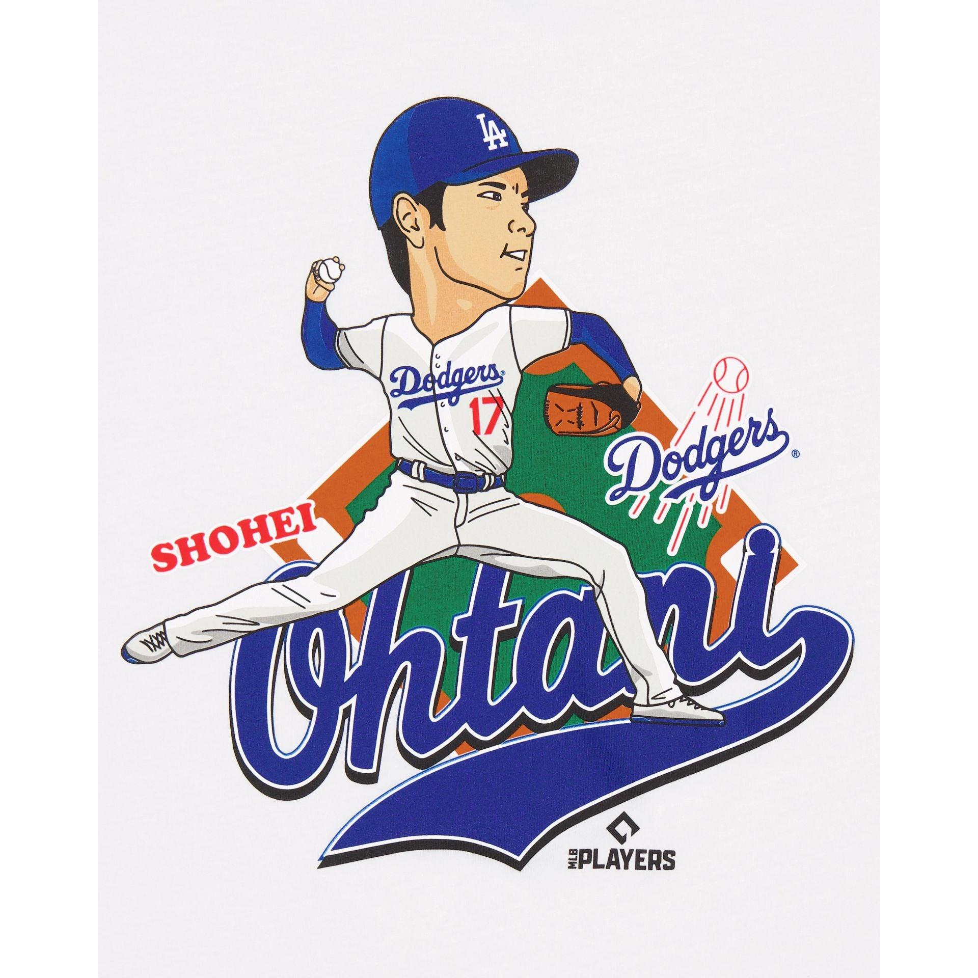 Los Angeles Dodgers Shohei Ohtani Blue T-Shirt Male Product Image