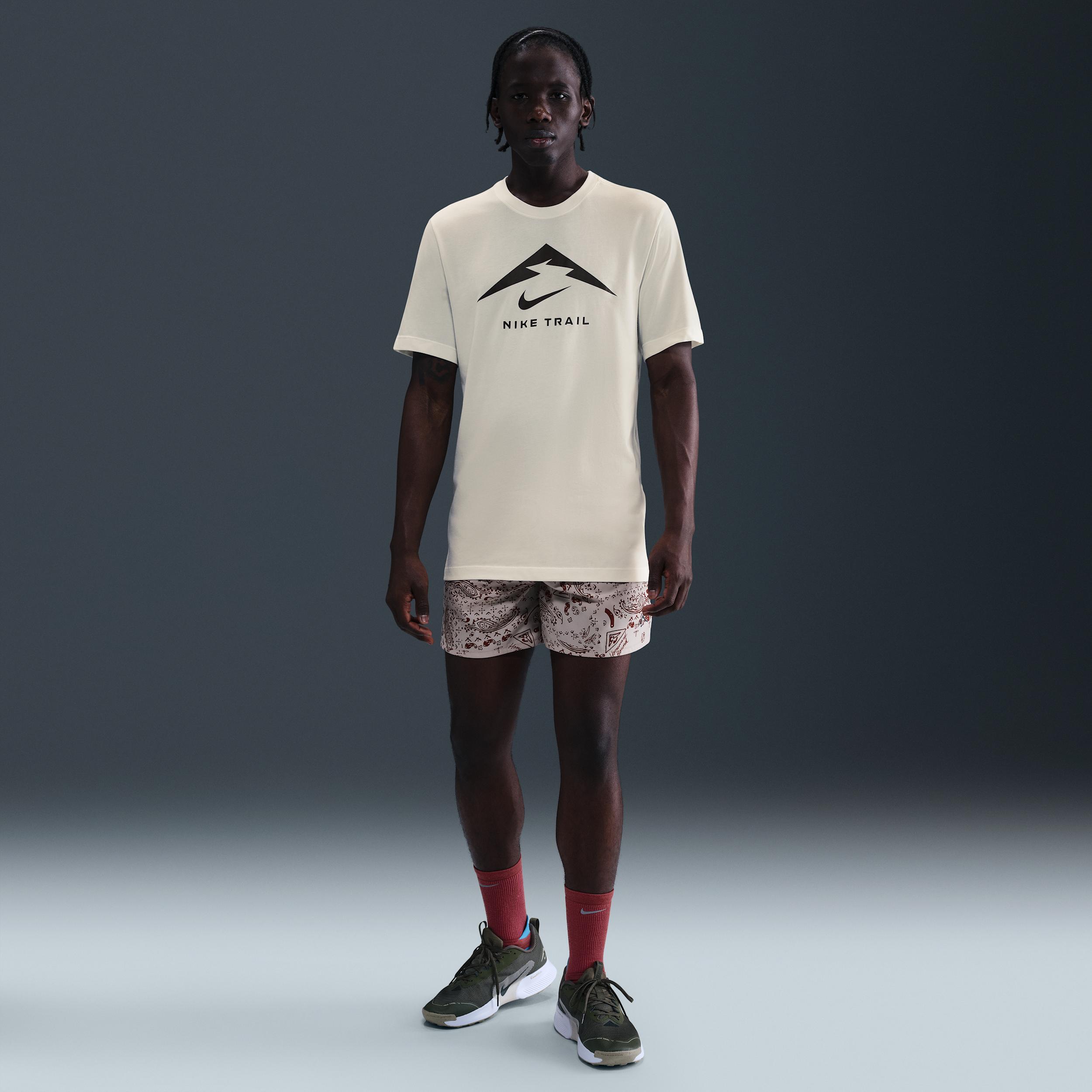 Nike Mens Dri-FIT Trail Running T-Shirt | FQ3914-133 Product Image