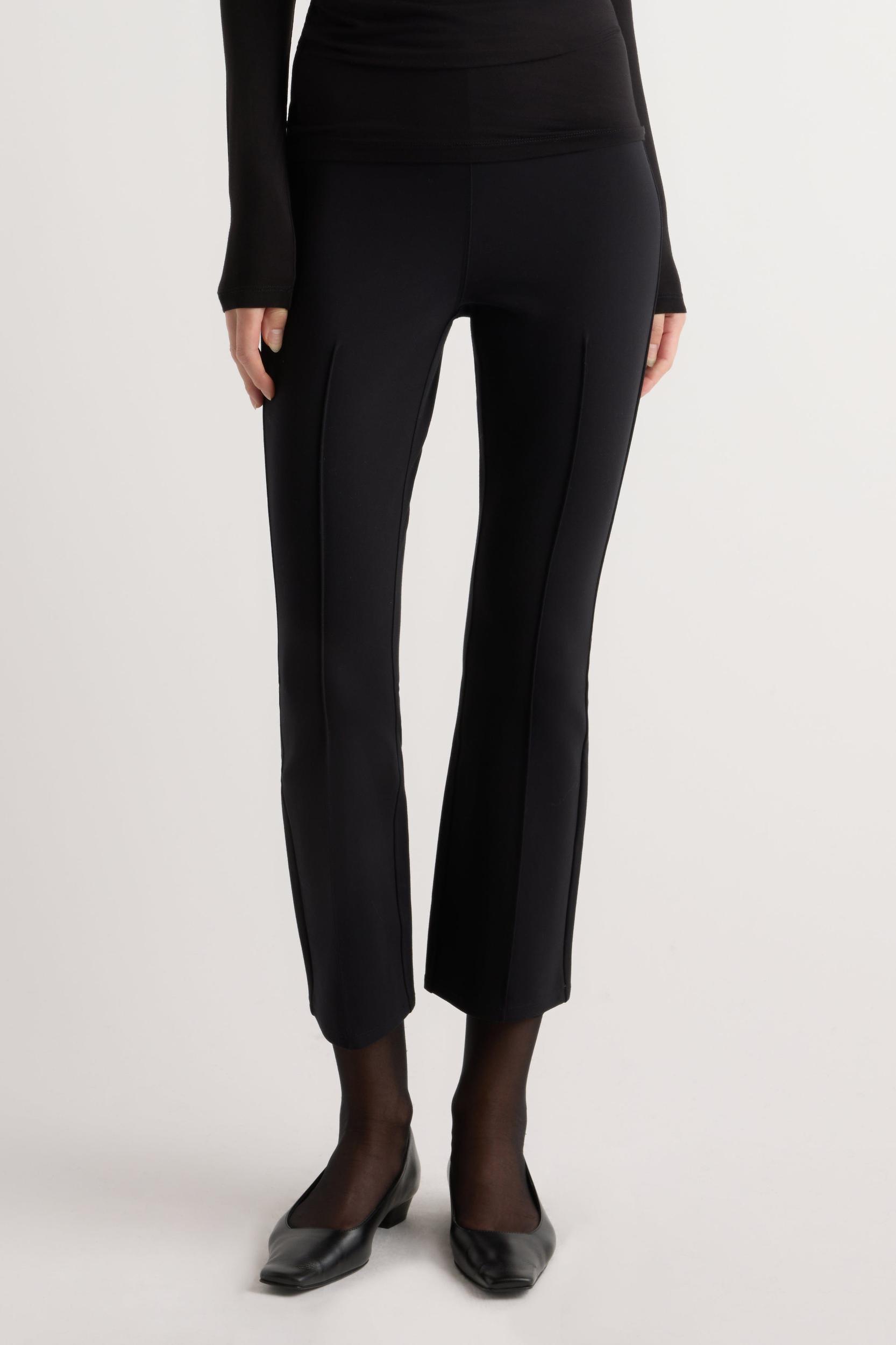Tez Kick-Flare Ponte Stretch Pant Product Image