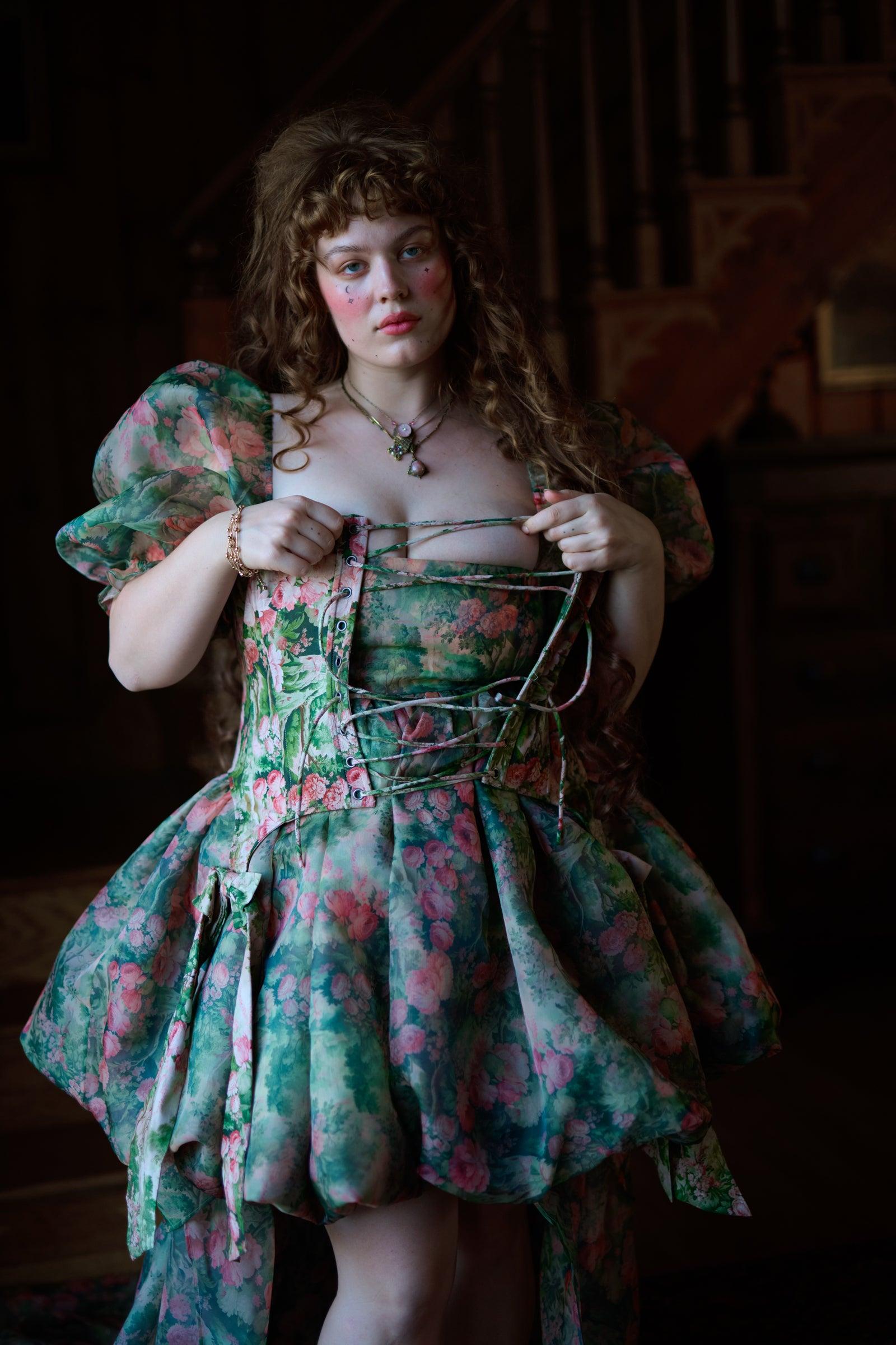 The Castle Tapestry A La Mode Corset Product Image