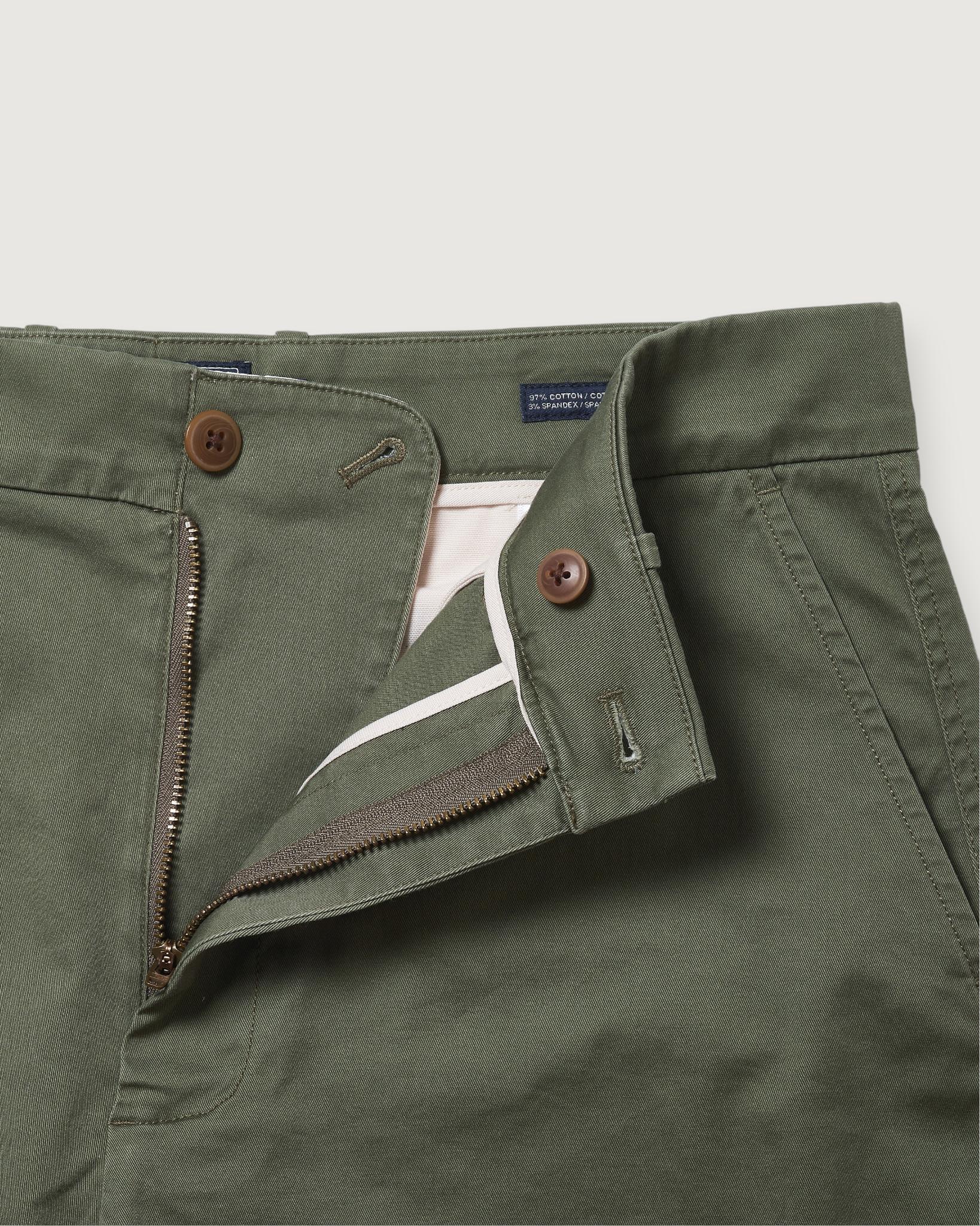 Thompson Flex Stretch Shorts 7"- Olivine Product Image