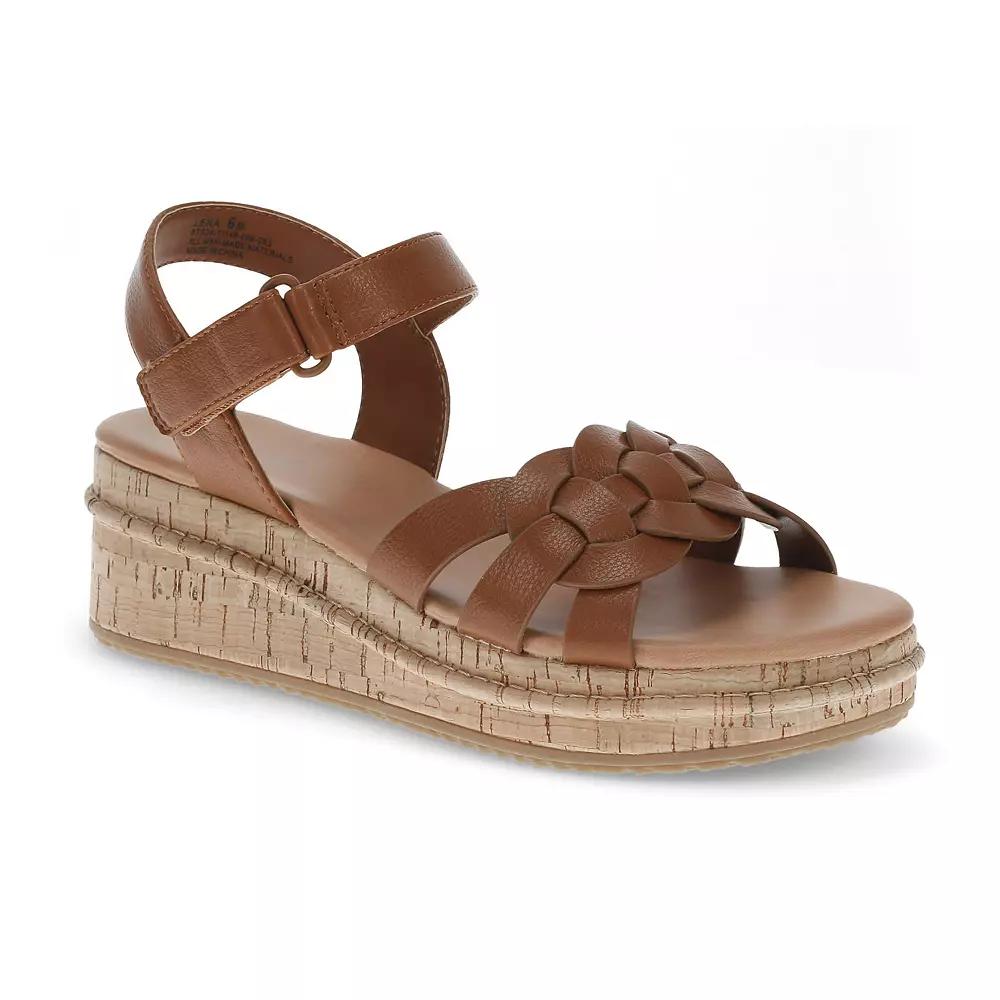 Baretraps Lena Women's Wedge Sandals, Size: 11, Dark Beechnut Product Image