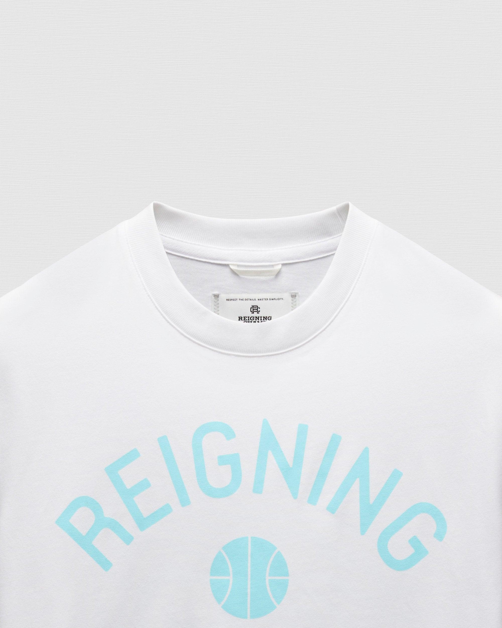 Midweight Jersey Basketball Standard T-Shirt Male Product Image