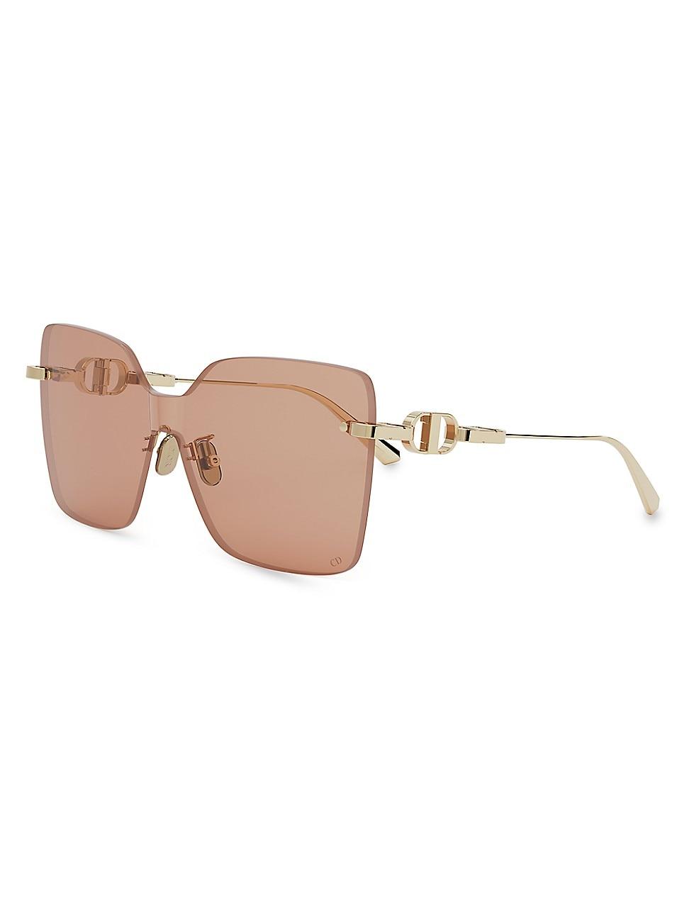 Womens CD Chain M1U 140MM Shield Sunglasses Product Image
