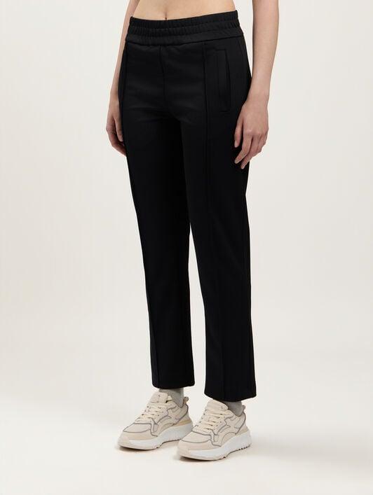 Back Curved Logo Track Pants Product Image