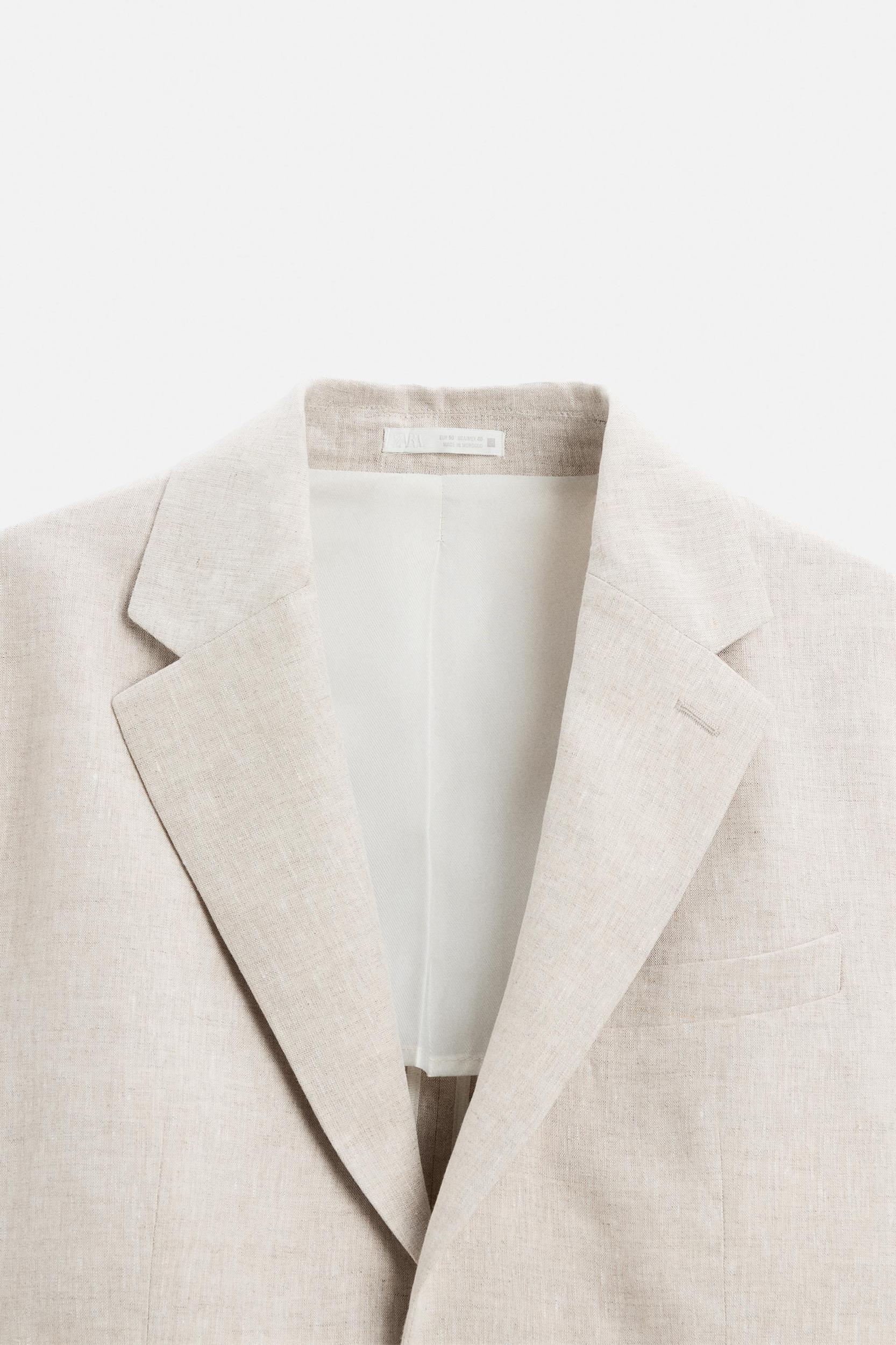 100% LINEN SUIT BLAZER Product Image