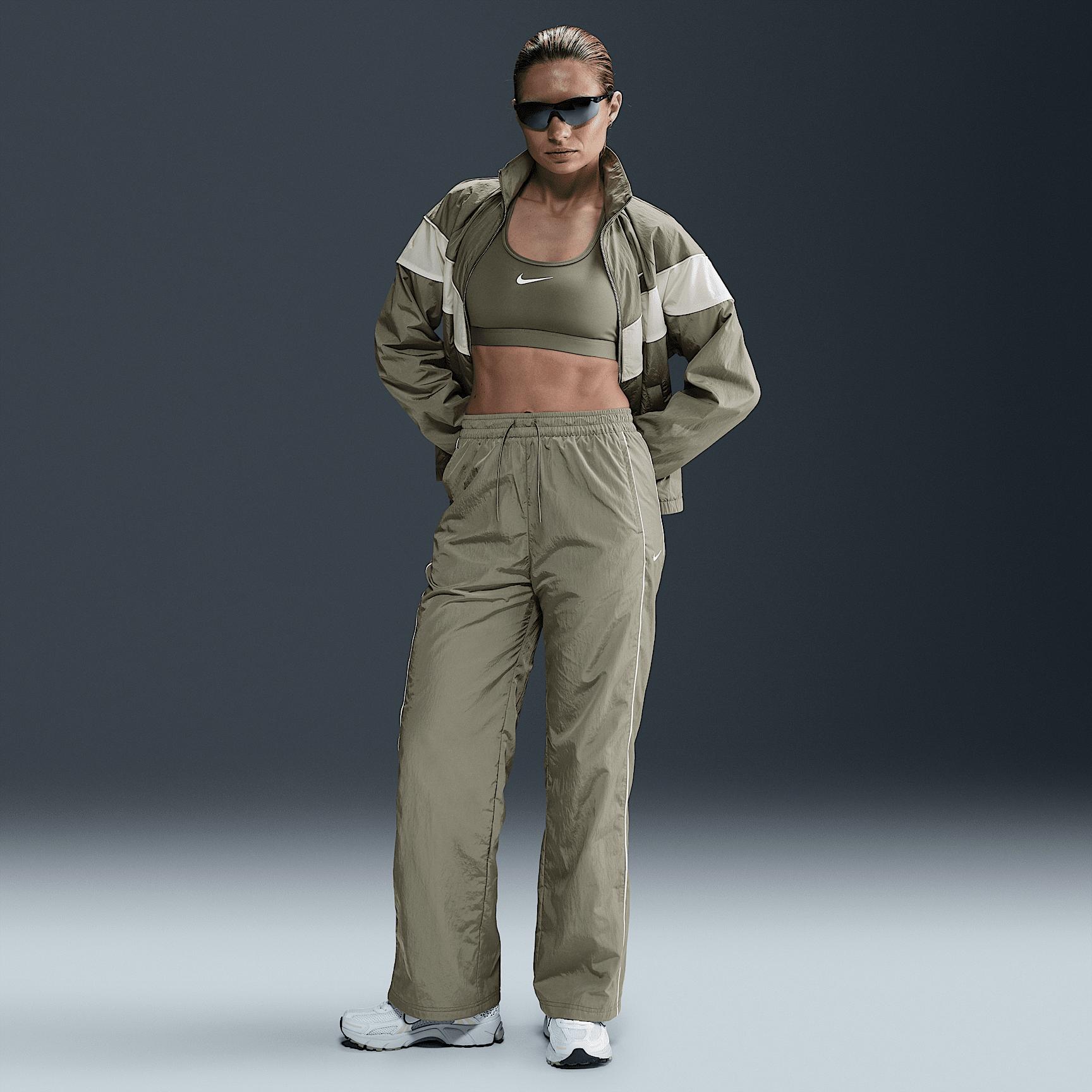 Womens Nike Windrunner High-Waisted Woven Open-Hem Pants Product Image