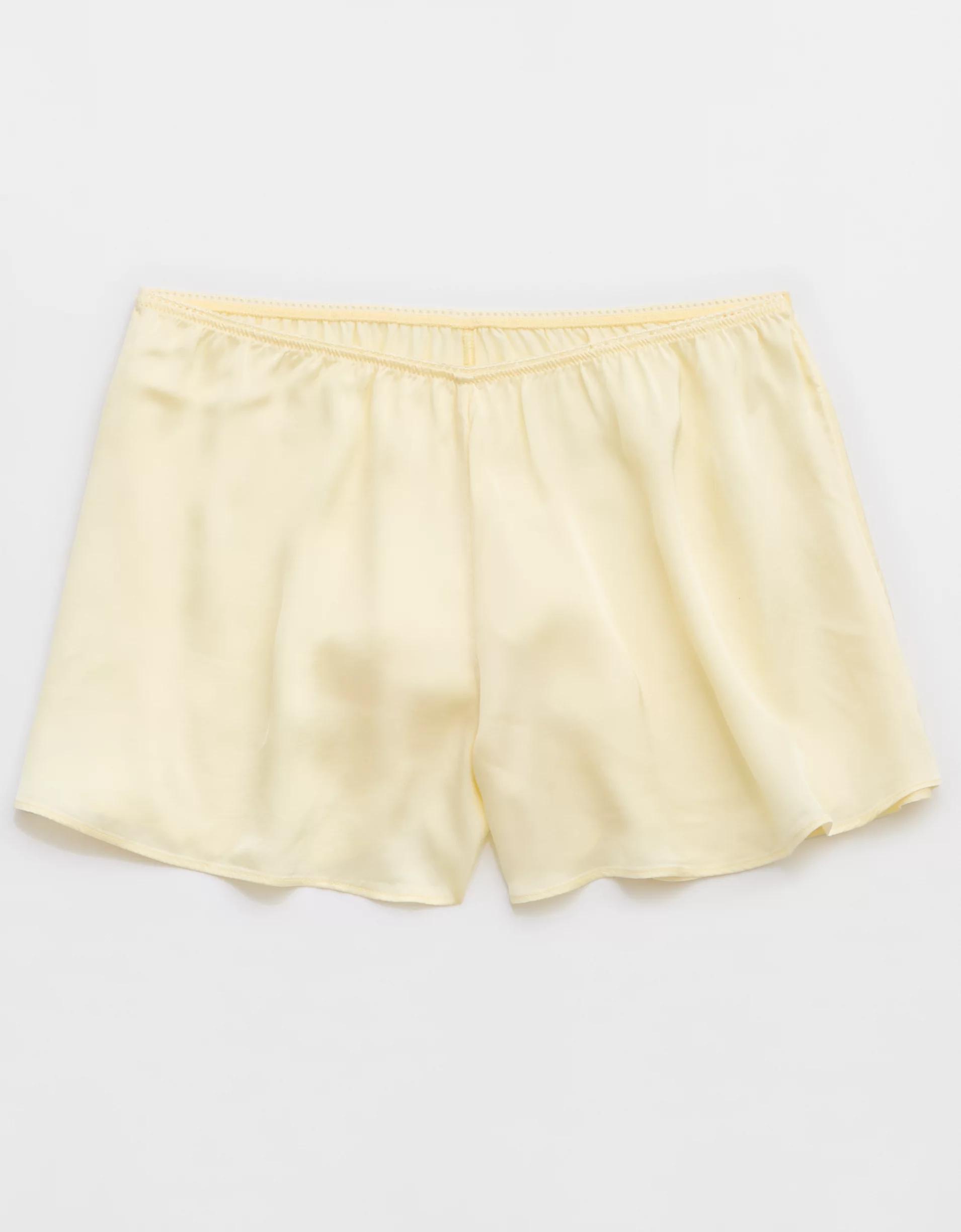 Aerie Off-Duty Satin Flirty Boxer Product Image