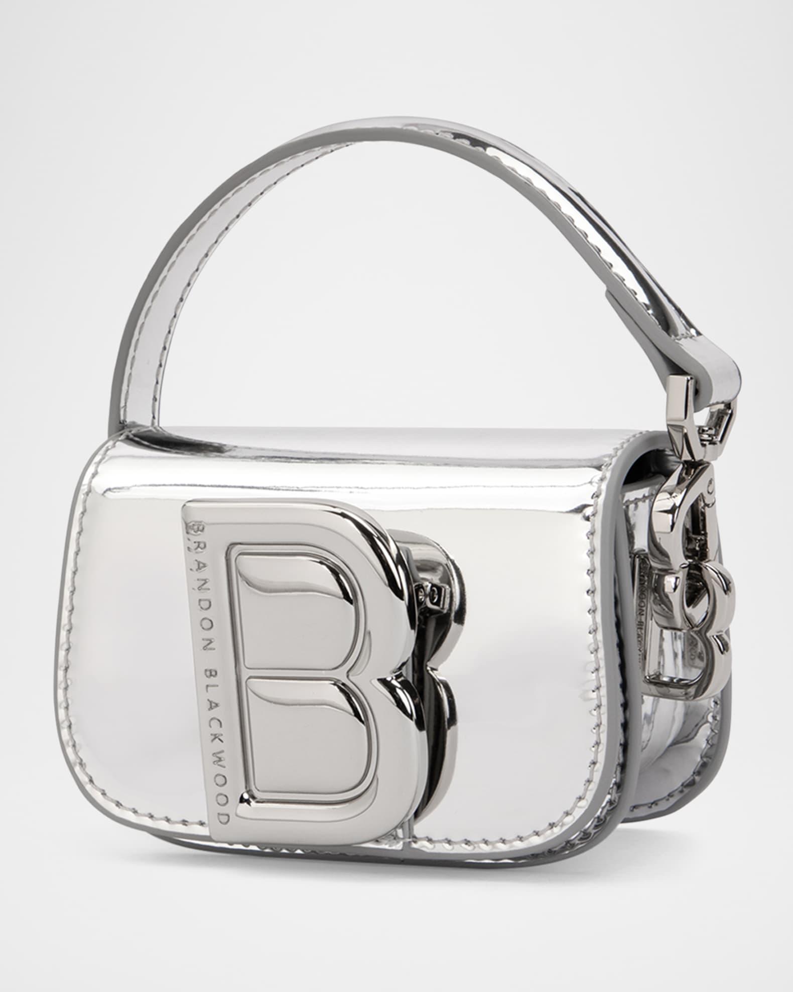 Click Metallic Leather Top-Handle Bag Product Image