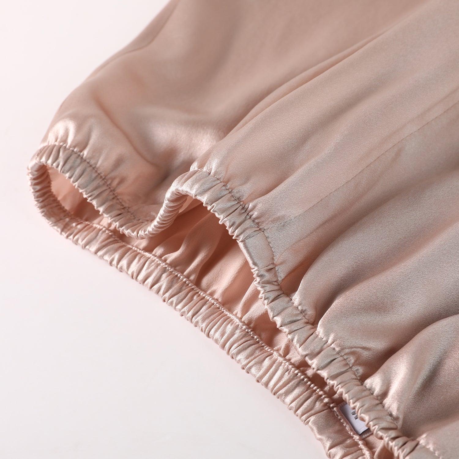 Black Pure Mulberry Silk Men's Trunks | Low Rise | 19 Momme | Soar Collection Product Image