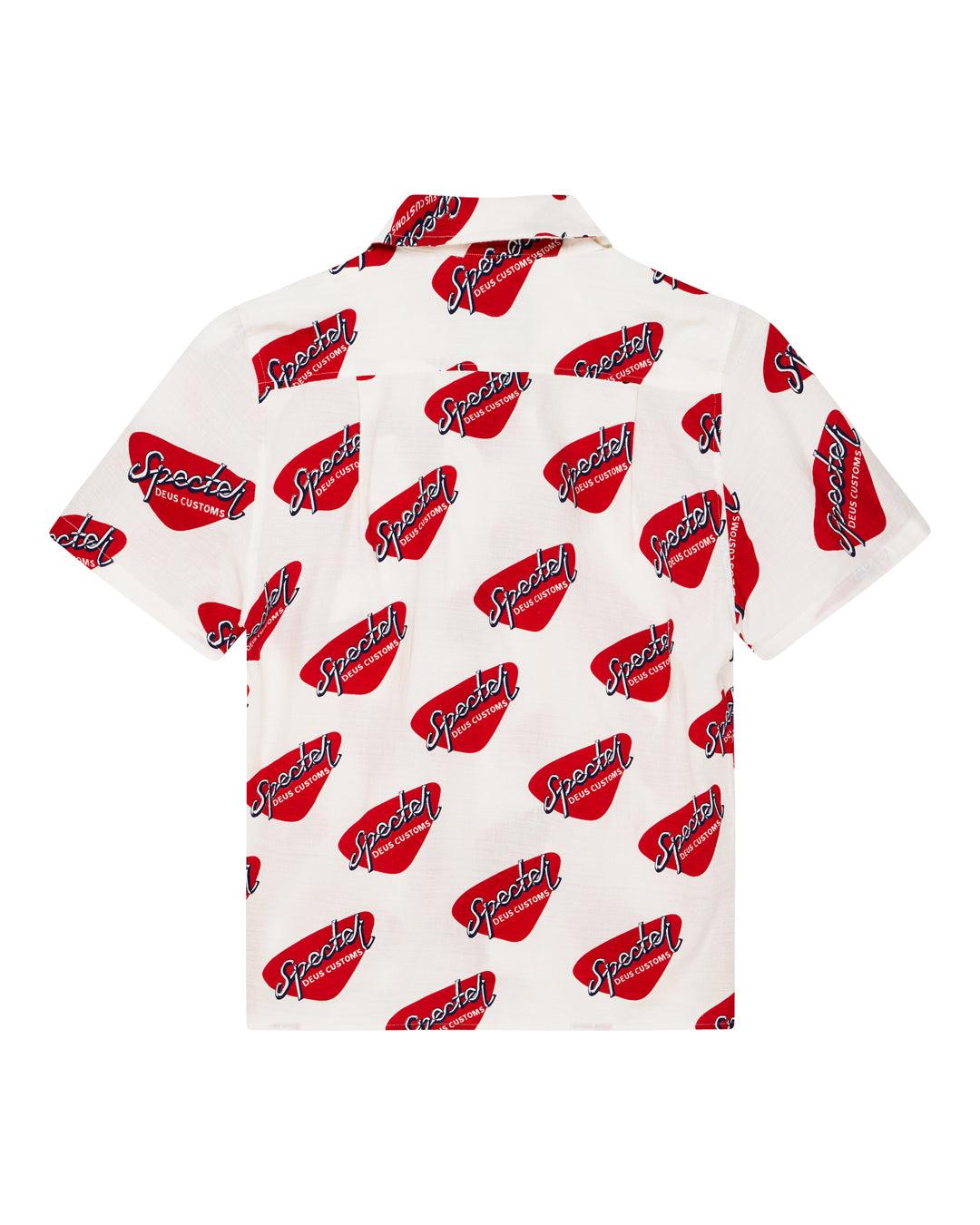 Specter Stamp Shirt - Vintage White Product Image