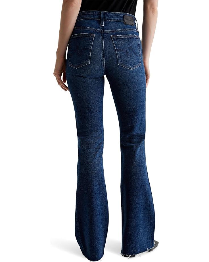 Farrah Mid Rise Bootcut Jeans in Super Black Product Image