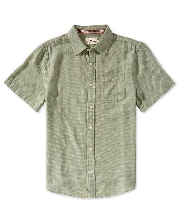 The Normal Brand Freshwater Short Sleeve Checked Woven Shirt Product Image