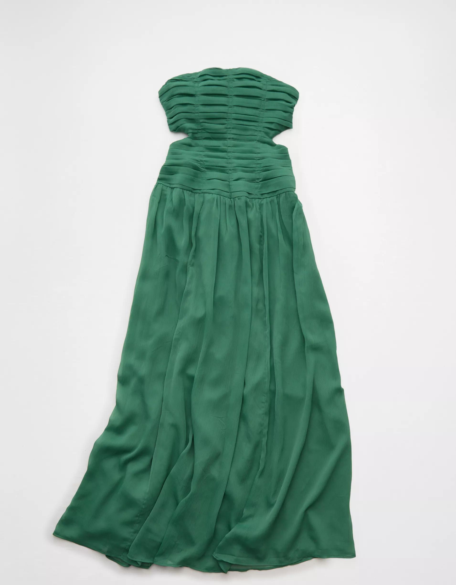 AE Strapless Cut-Out Maxi Dress Product Image