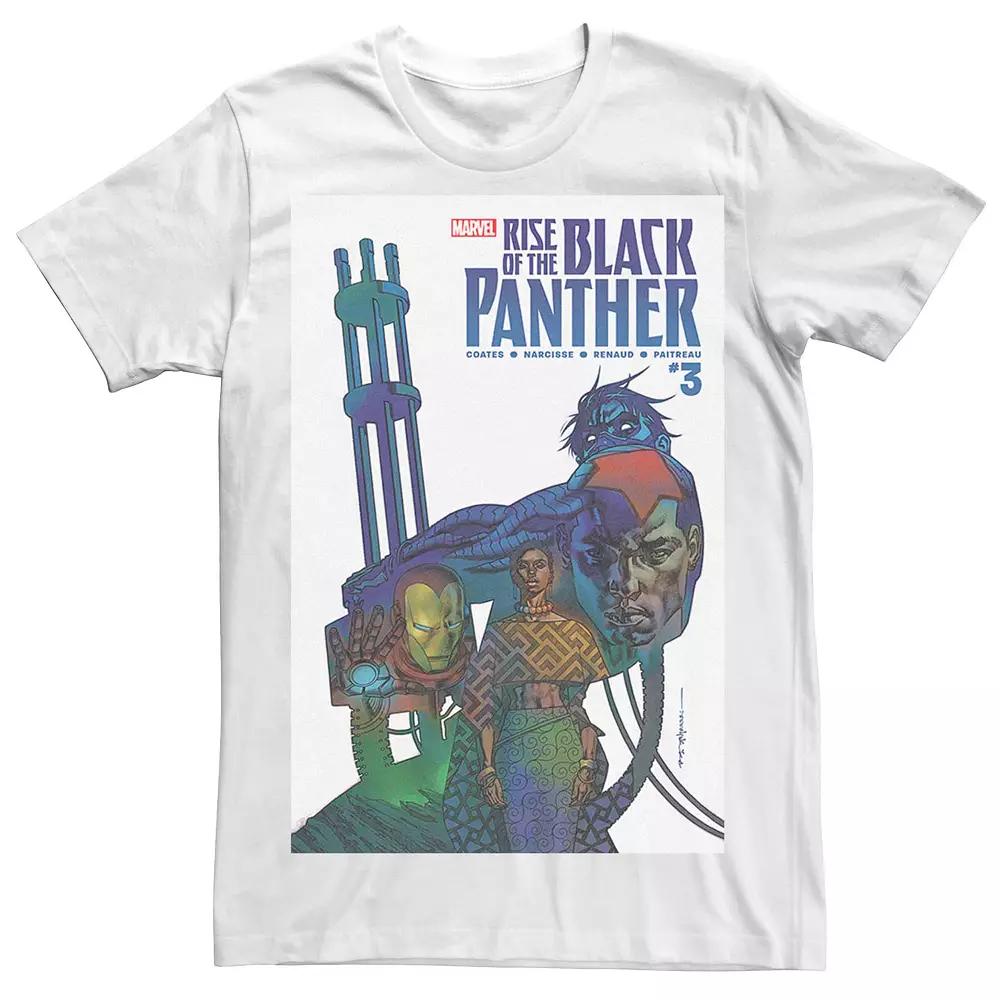 Men's Marvel's Rise of The Black Panther #3 Comic Cover Tee,  Product Image