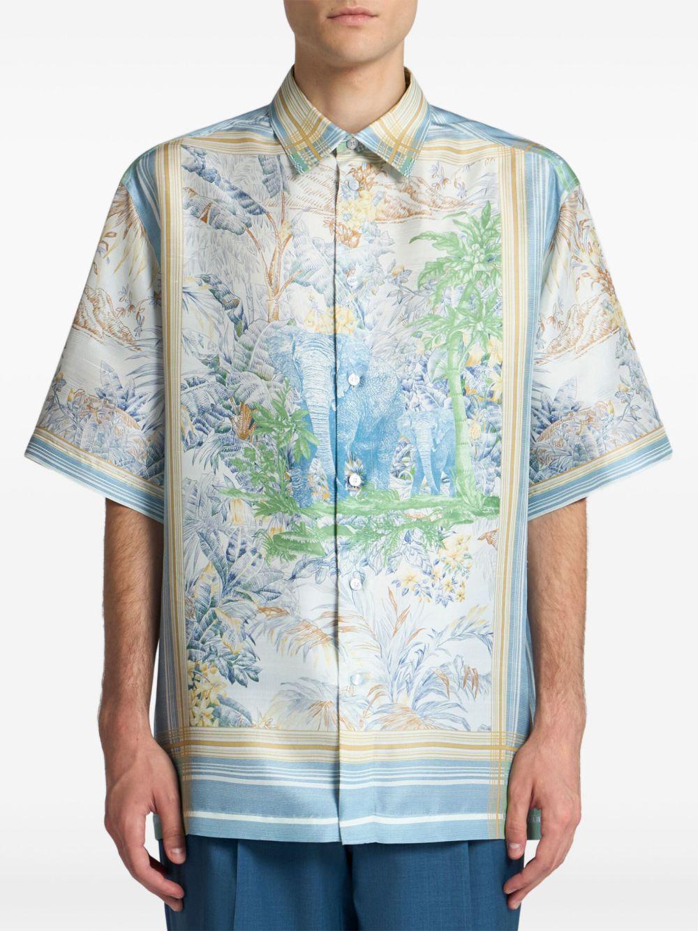 graphic-print shirt  Product Image