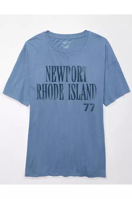 AE Oversized Destination Graphic T-Shirt Womens Product Image