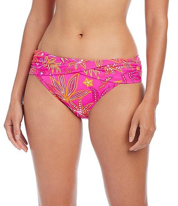 Bleu Rod Beattie Beat Desert Bloom Sarong Hipster Swim Bottom Product Image