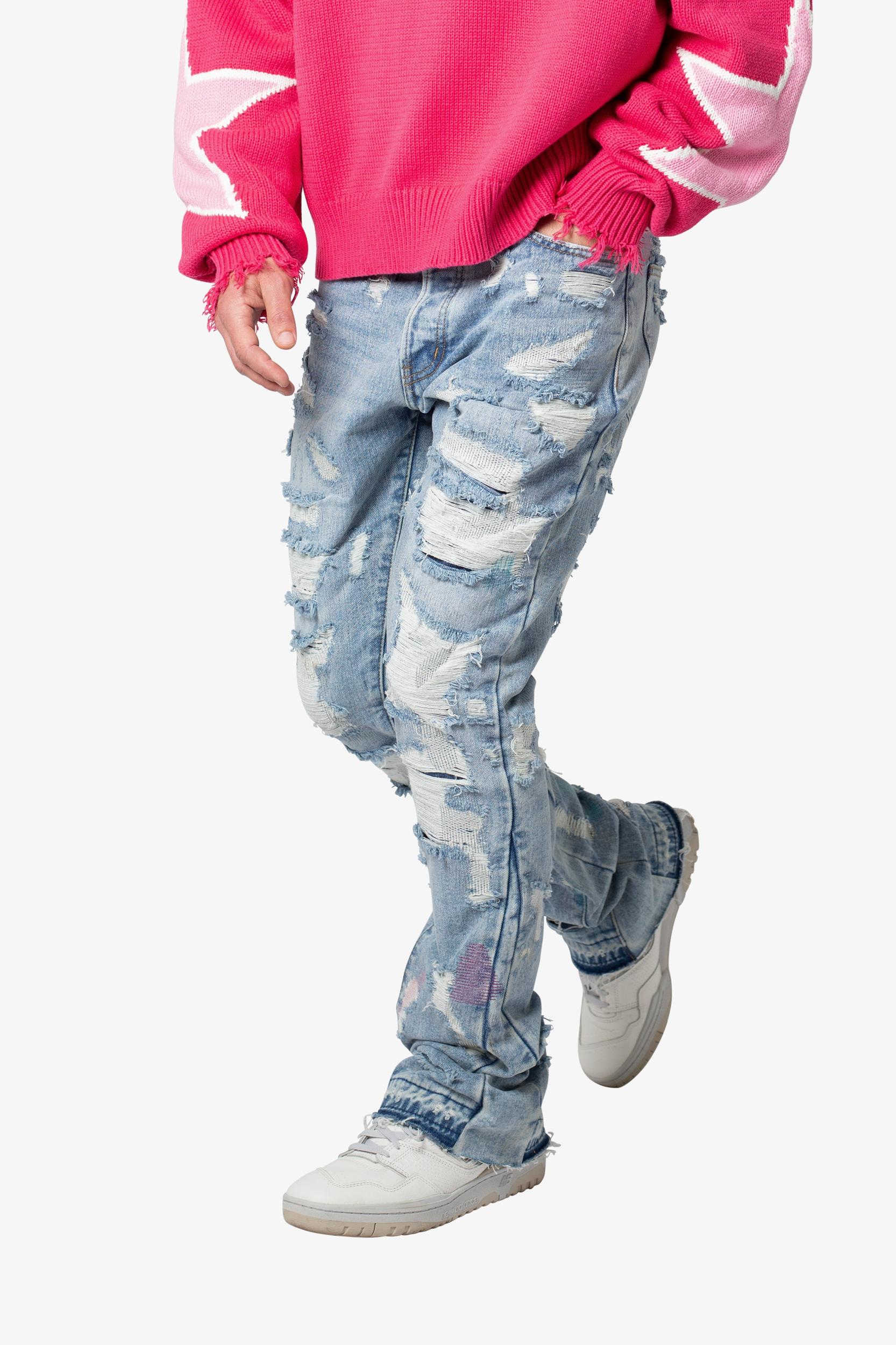B570 Flare Denim - Blue Product Image