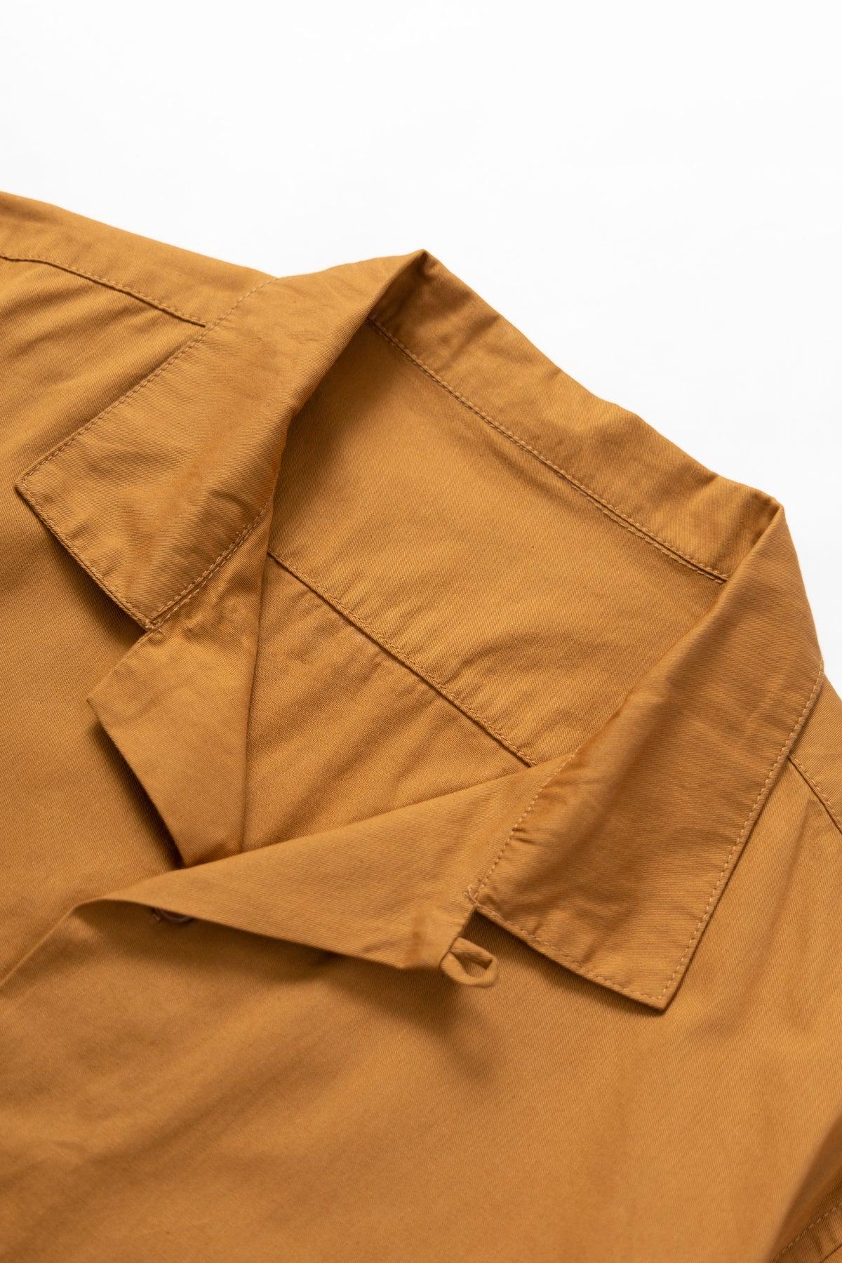 Service Works - Light Twill Picnic Short Sleeve Shirt - Burnt Sugar Product Image